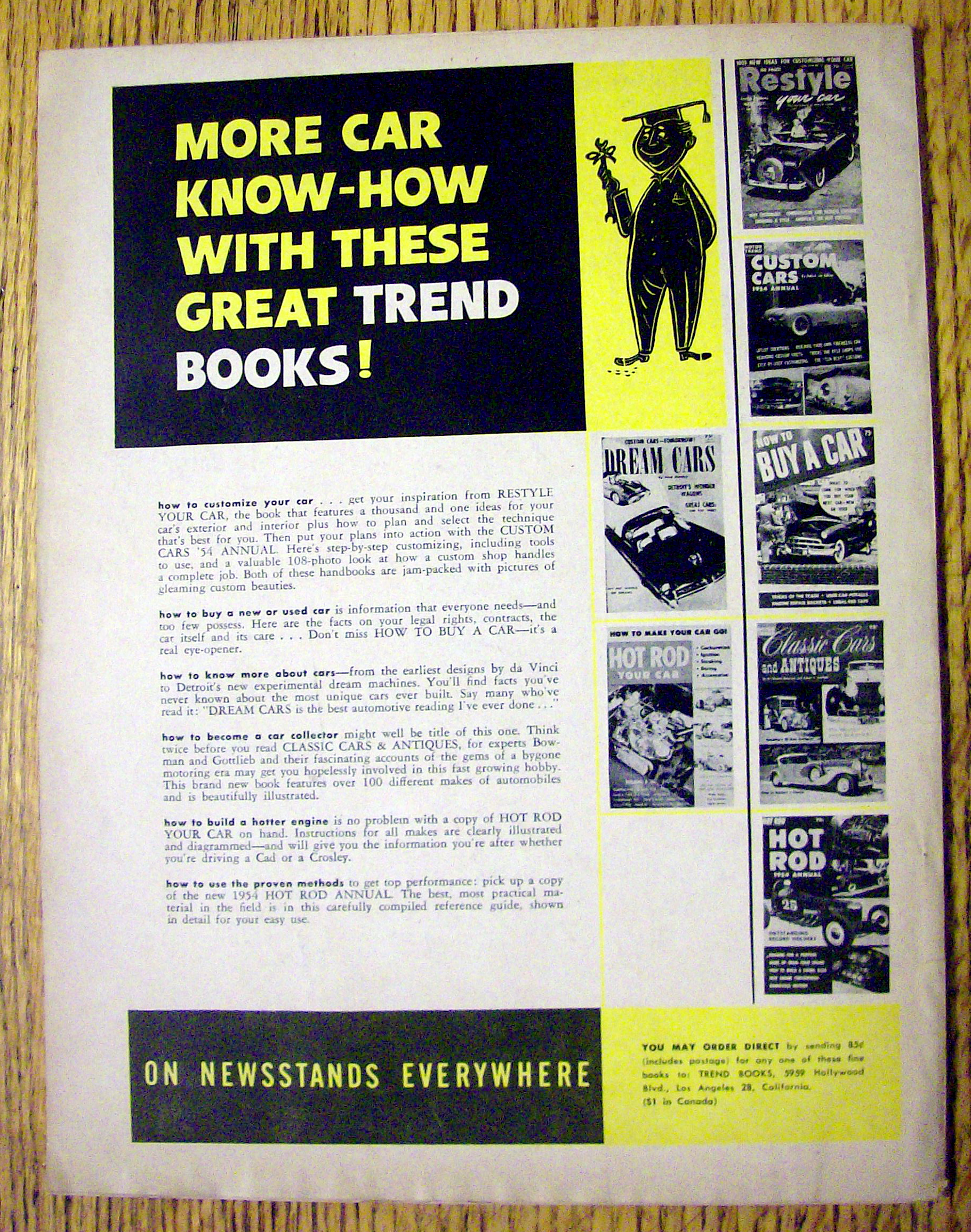 Motor Trend Magazine April 1954 How To Buy Your '54 Car