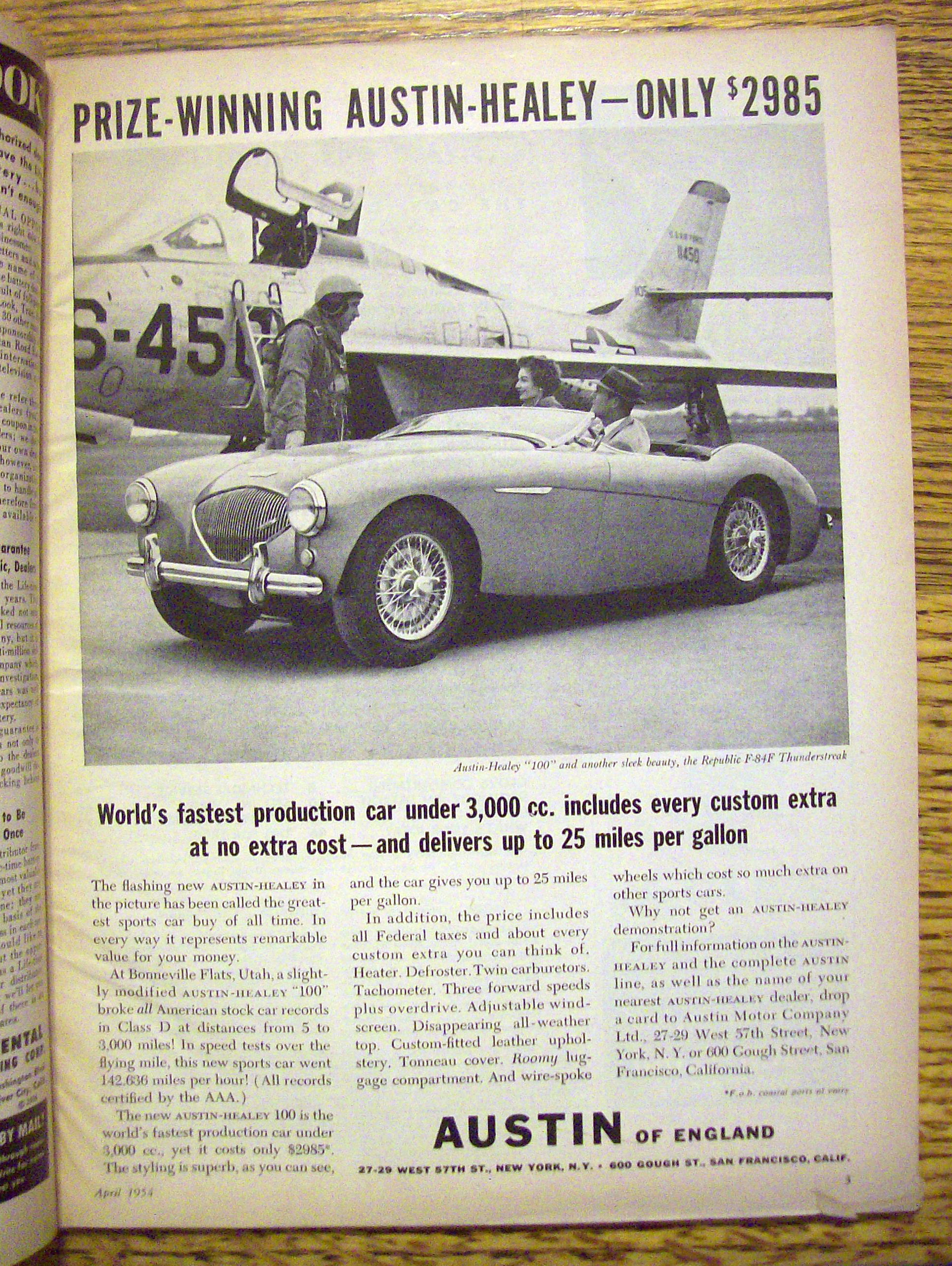 Motor Trend Magazine April 1954 How To Buy Your '54 Car