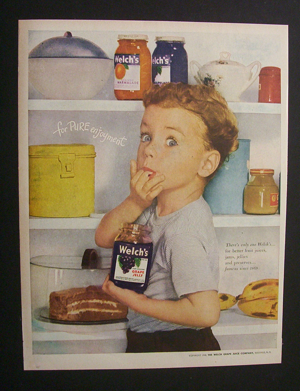 1948  Welch's  Grape  Jelly