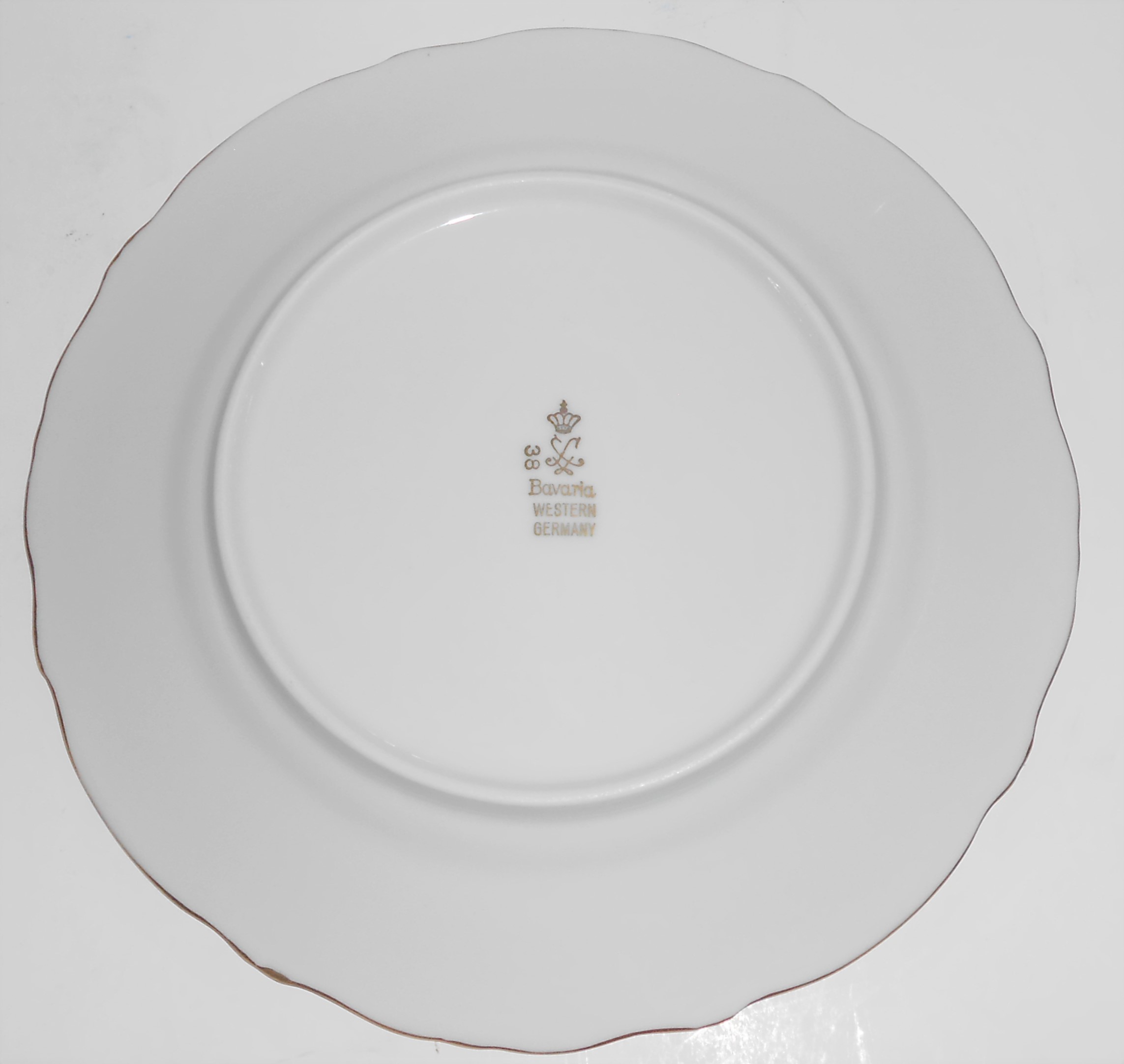 Winterling Western Germany Bavaria Porcelain China w/Go