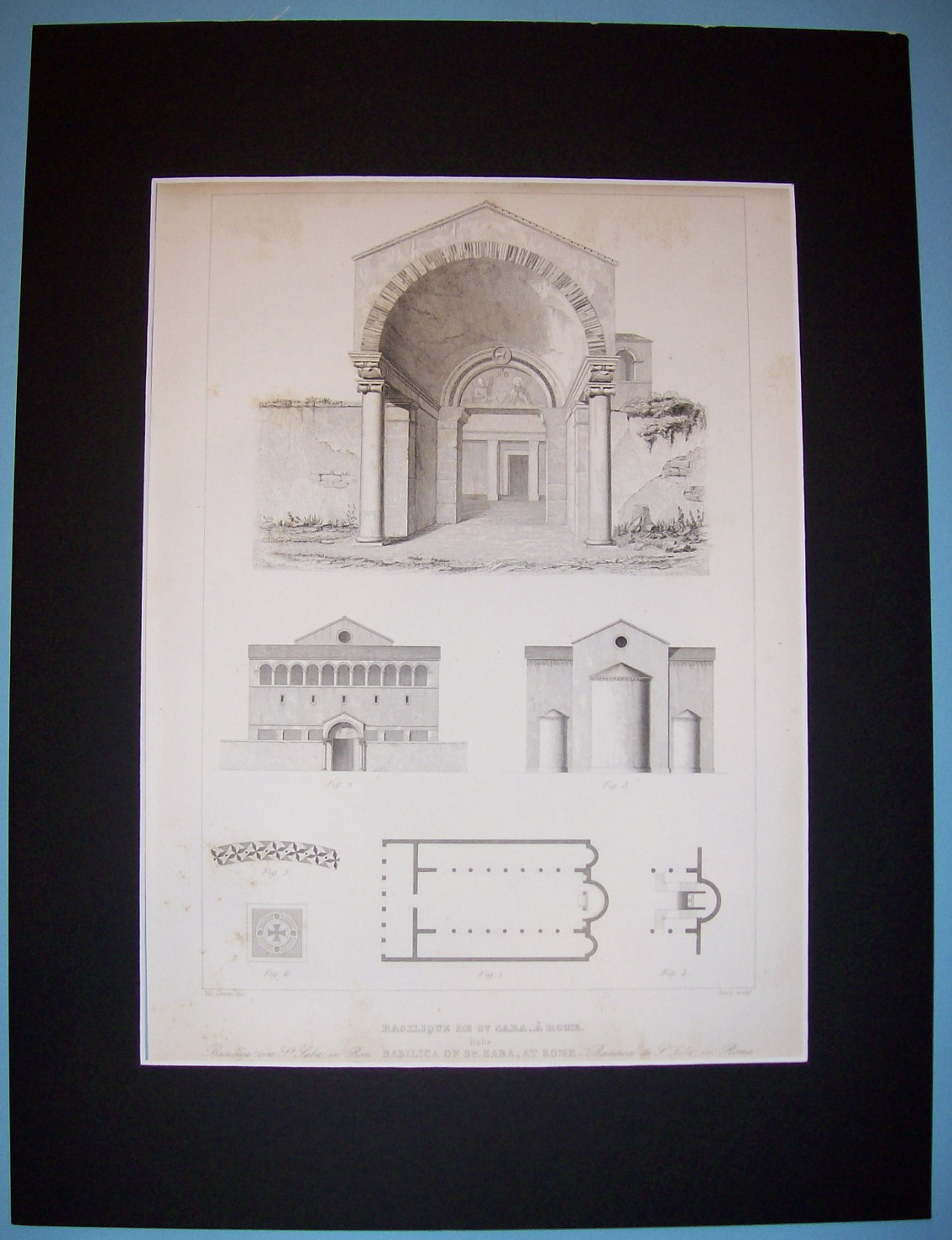 Basilique De St Saba, A. Rome