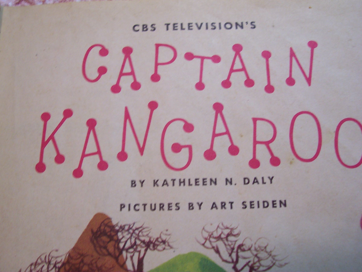 Captain Kangaroo a Little Golden book 1956