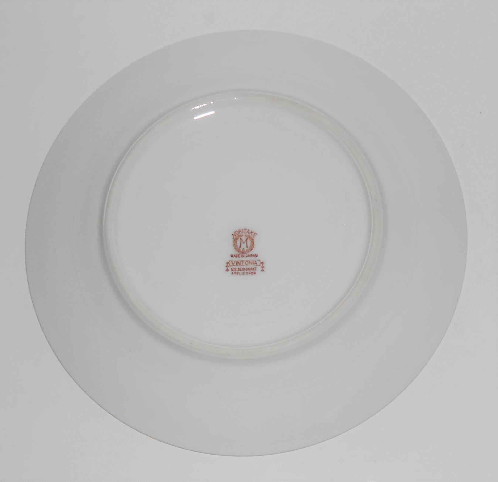 Noritake Porcelain China Vintonia W/Gold Salad Plate