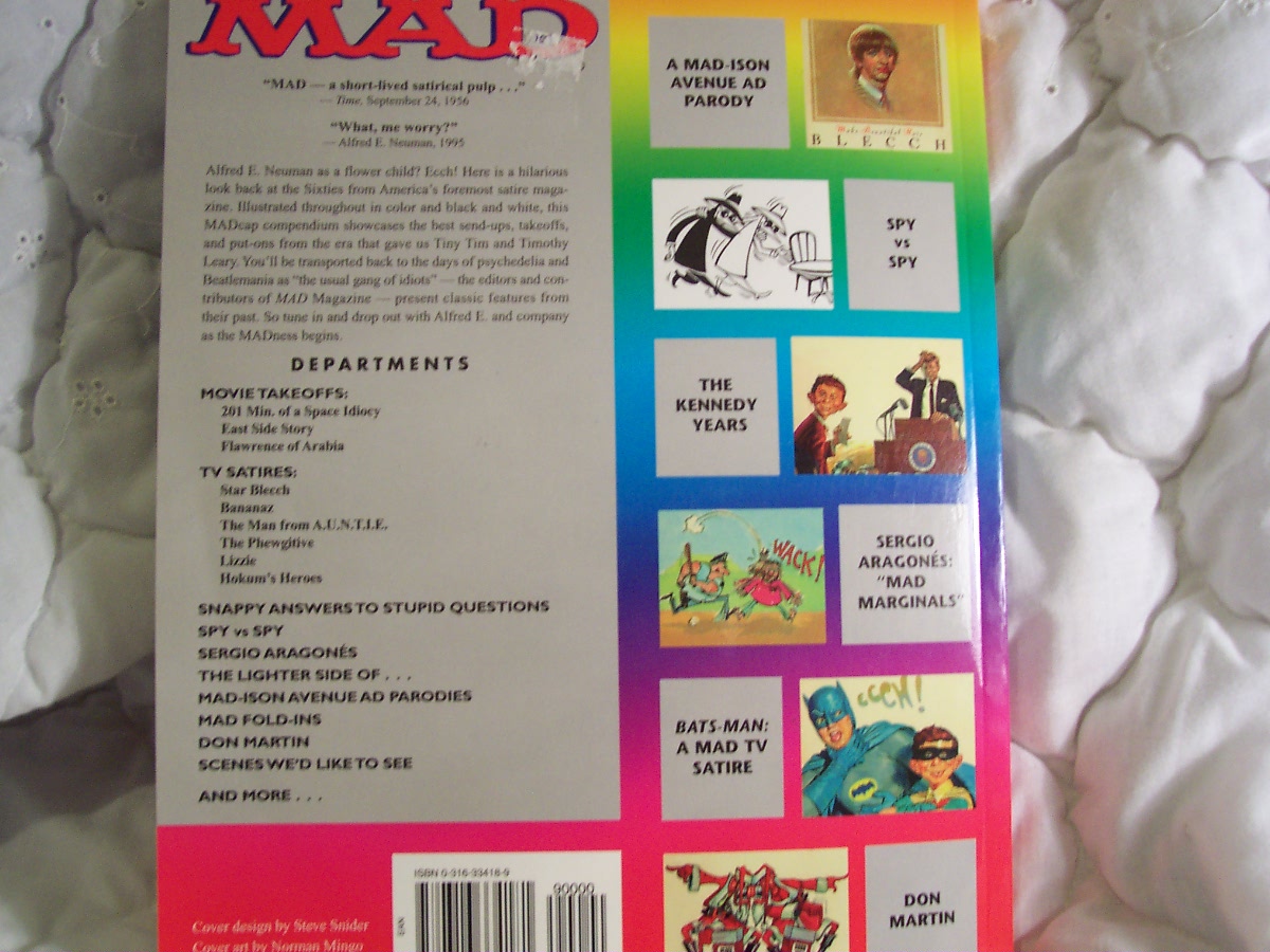 Mad Book About The Sixties Best Of The Decade