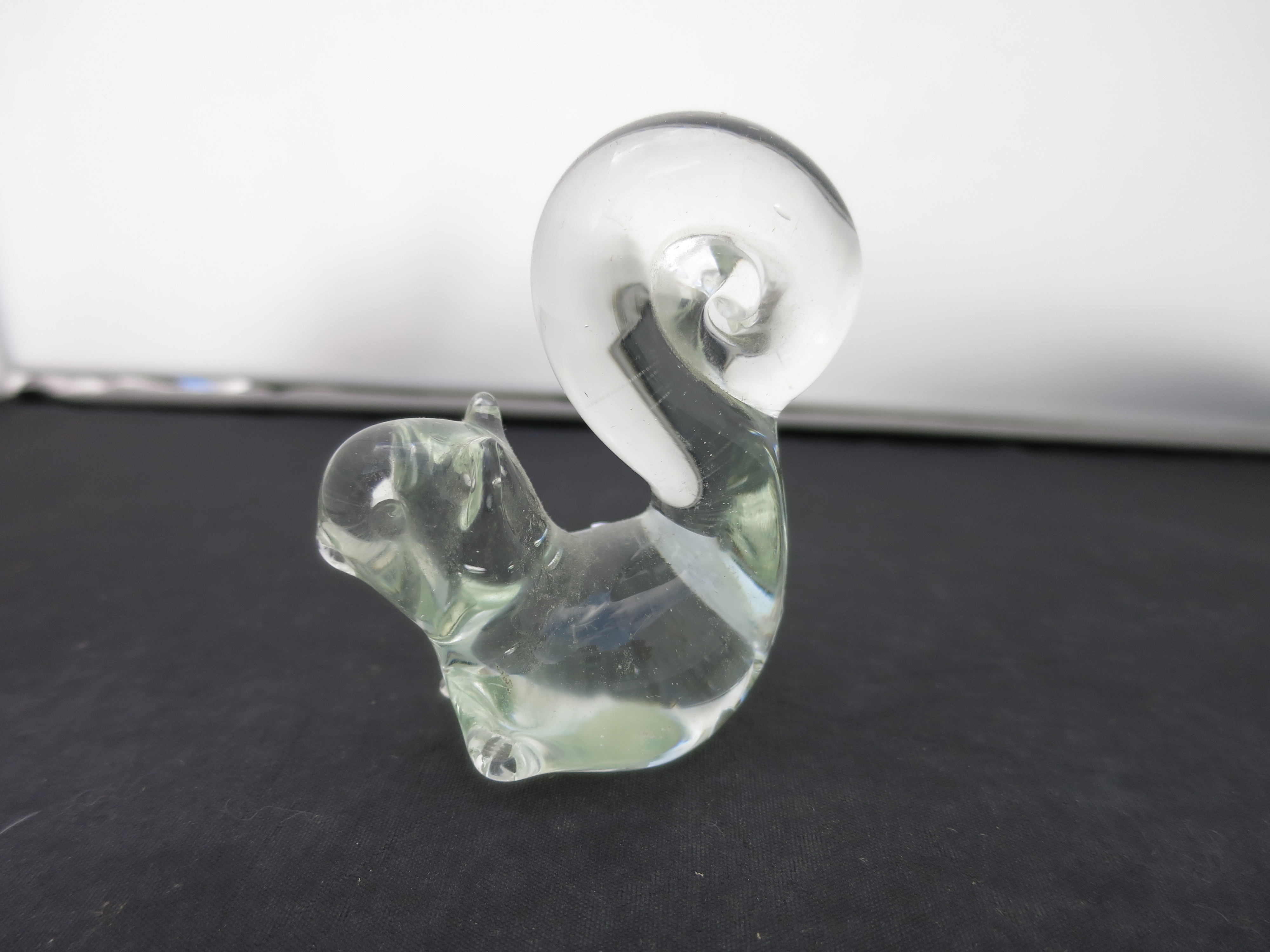 Blown Glass Squirrel Paperweight
