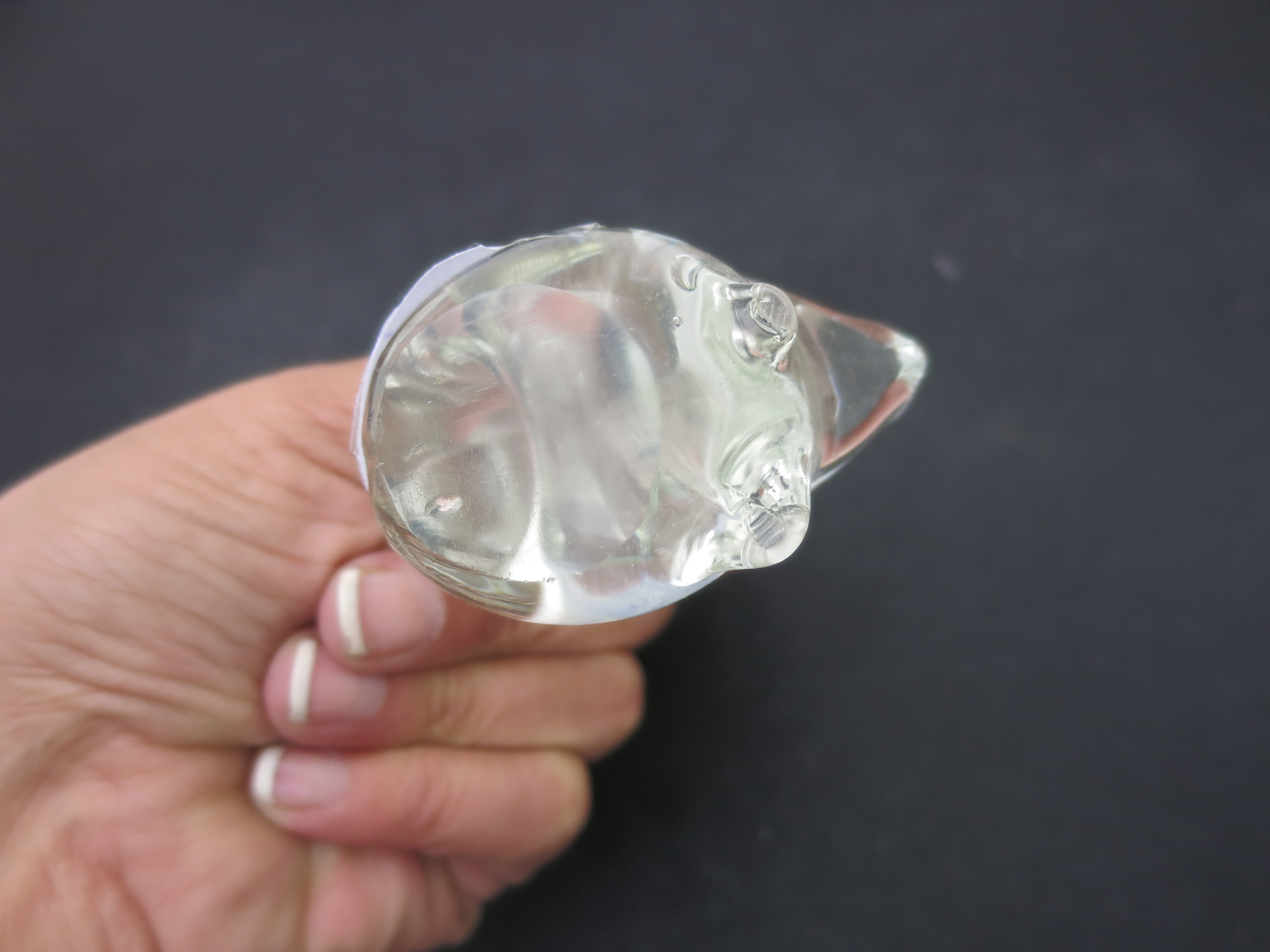 Blown Glass Squirrel Paperweight