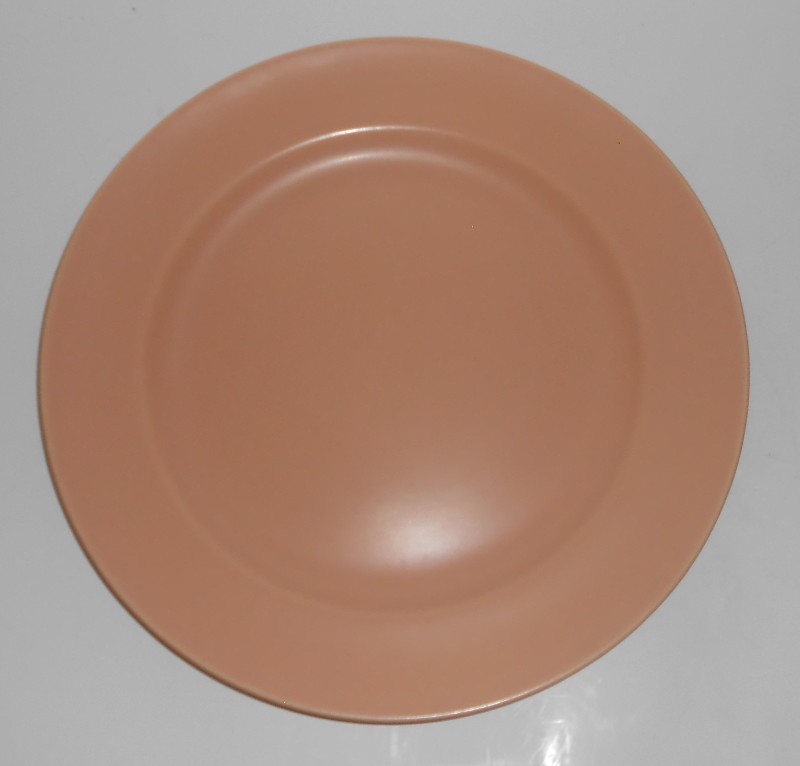 Franciscan Pottery El Patio Satin Coral Dinner Plate