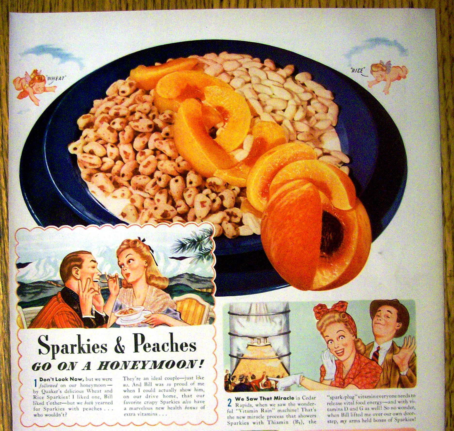 1941 Quaker Sparkies Cereal
