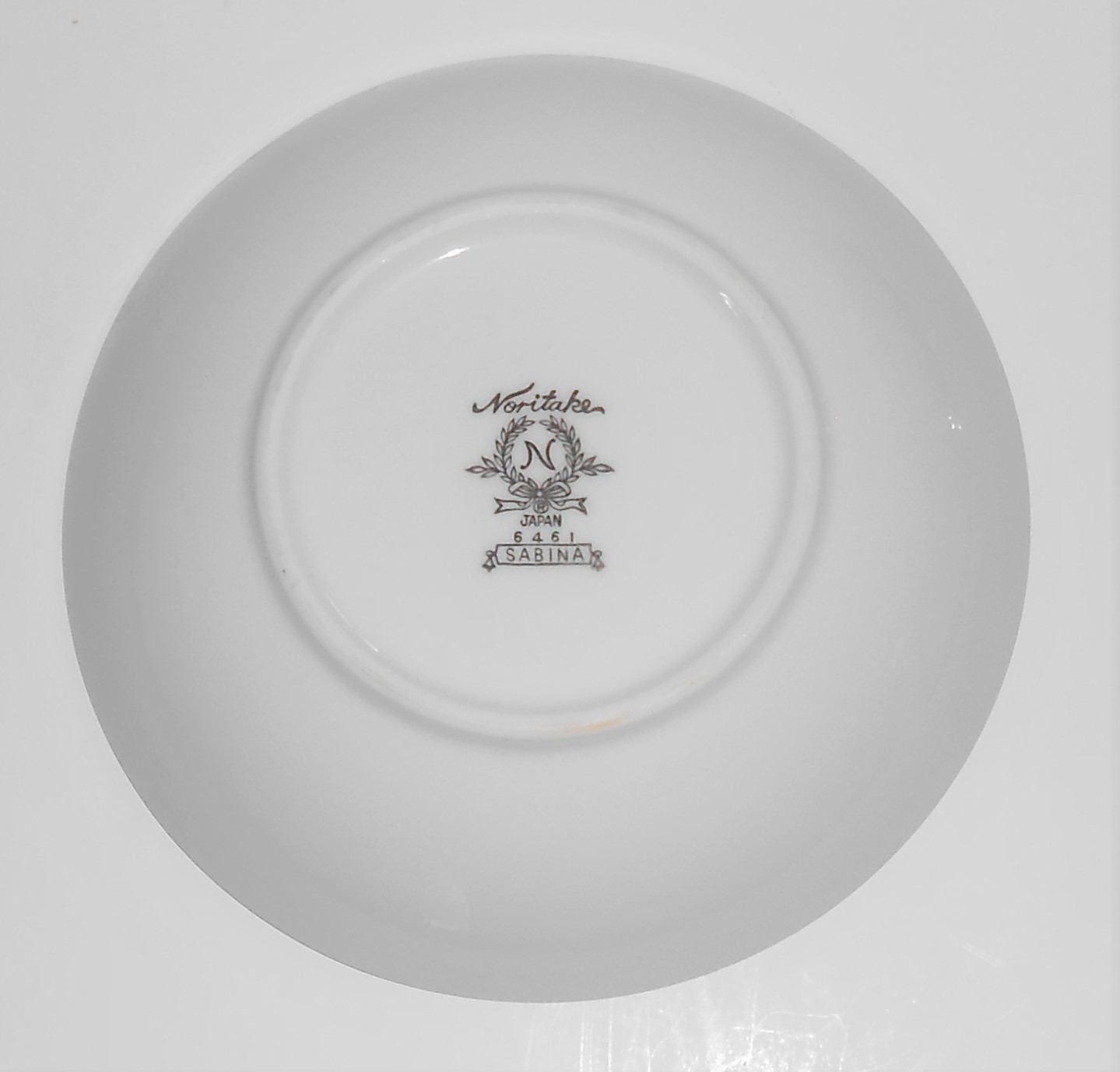Ohata Japan China Porcelain Topaze Gravy Bowl w/Gold