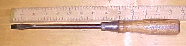 Crescent Tool Screwdriver Wood Handle 13 inch Rare!