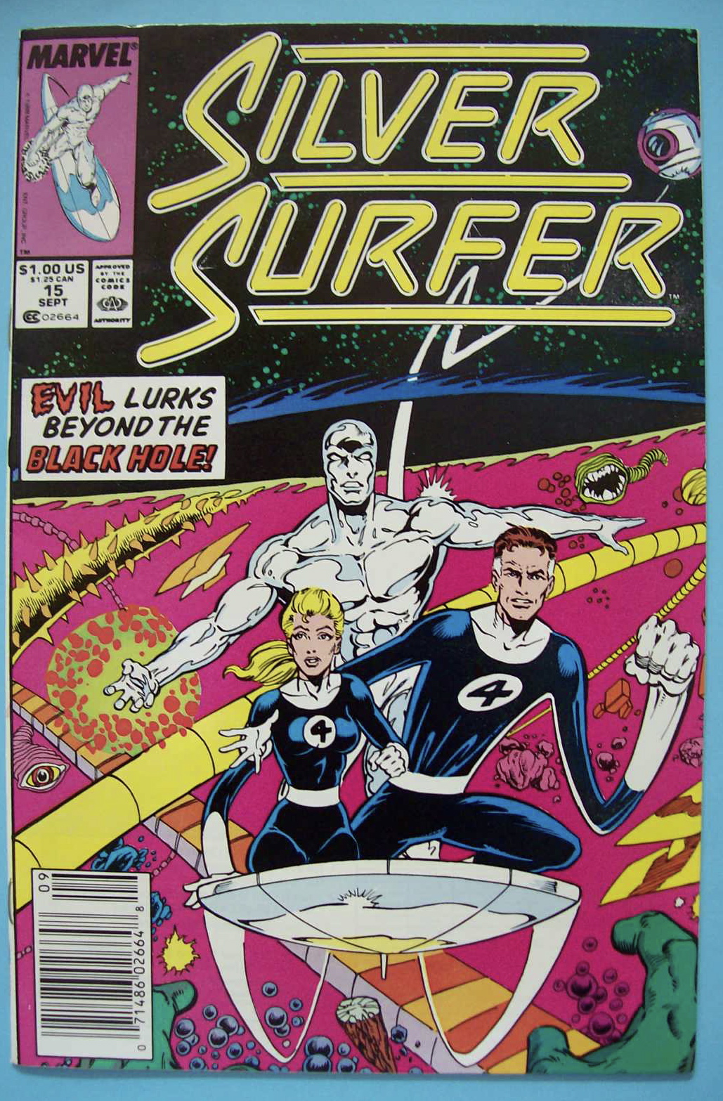 Silver Surfer Comics - Sept 1988 - Three Into Nothing..