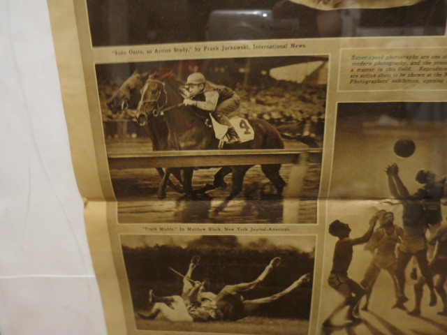 New York Times 1941 Dance Jockey Basketball BB Wrestling Sports