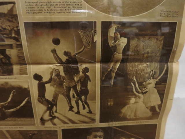 New York Times 1941 Dance Jockey Basketball BB Wrestling Sports