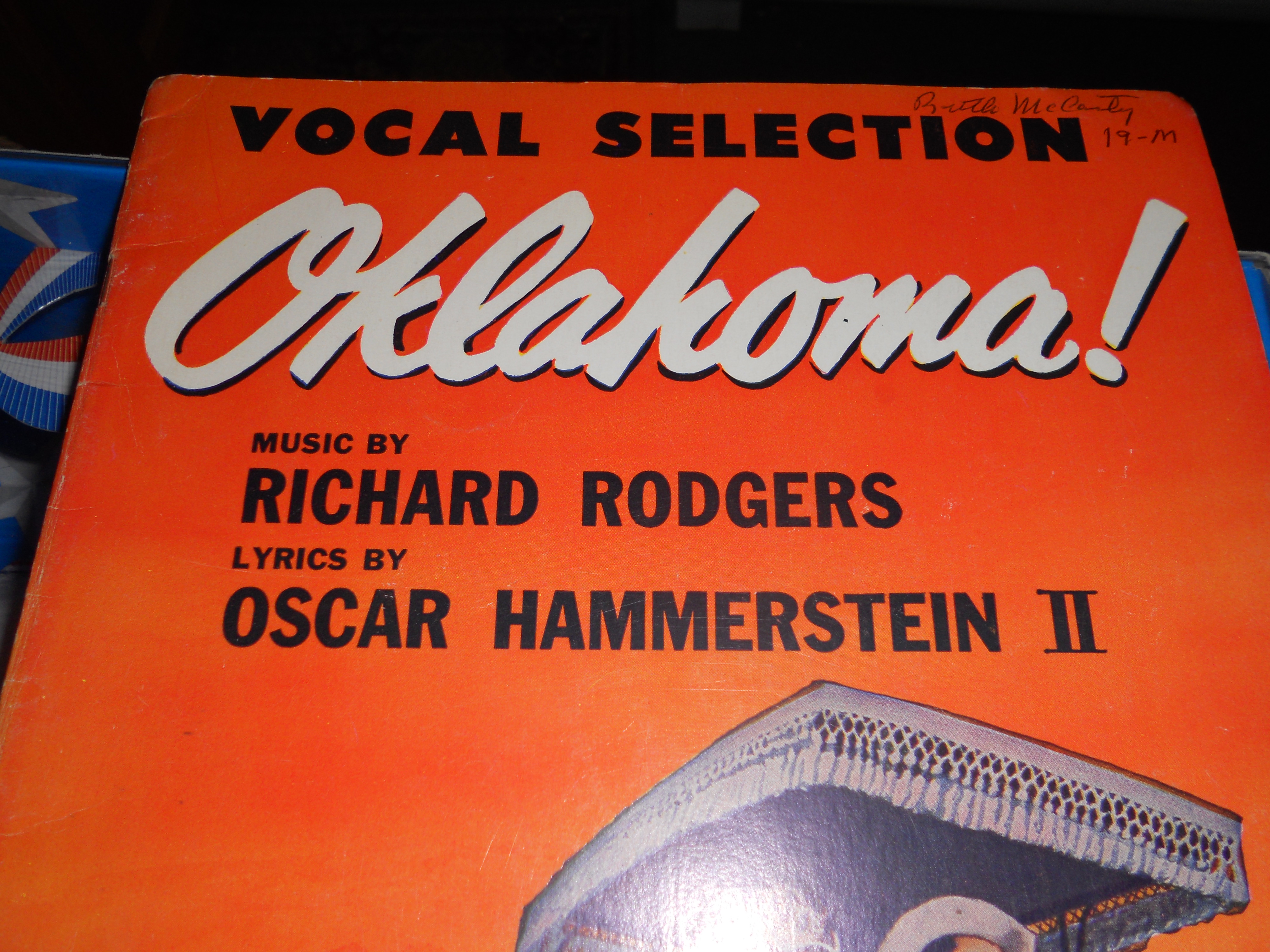 Oklahoma Sheet Music Rogers & Hammerstein