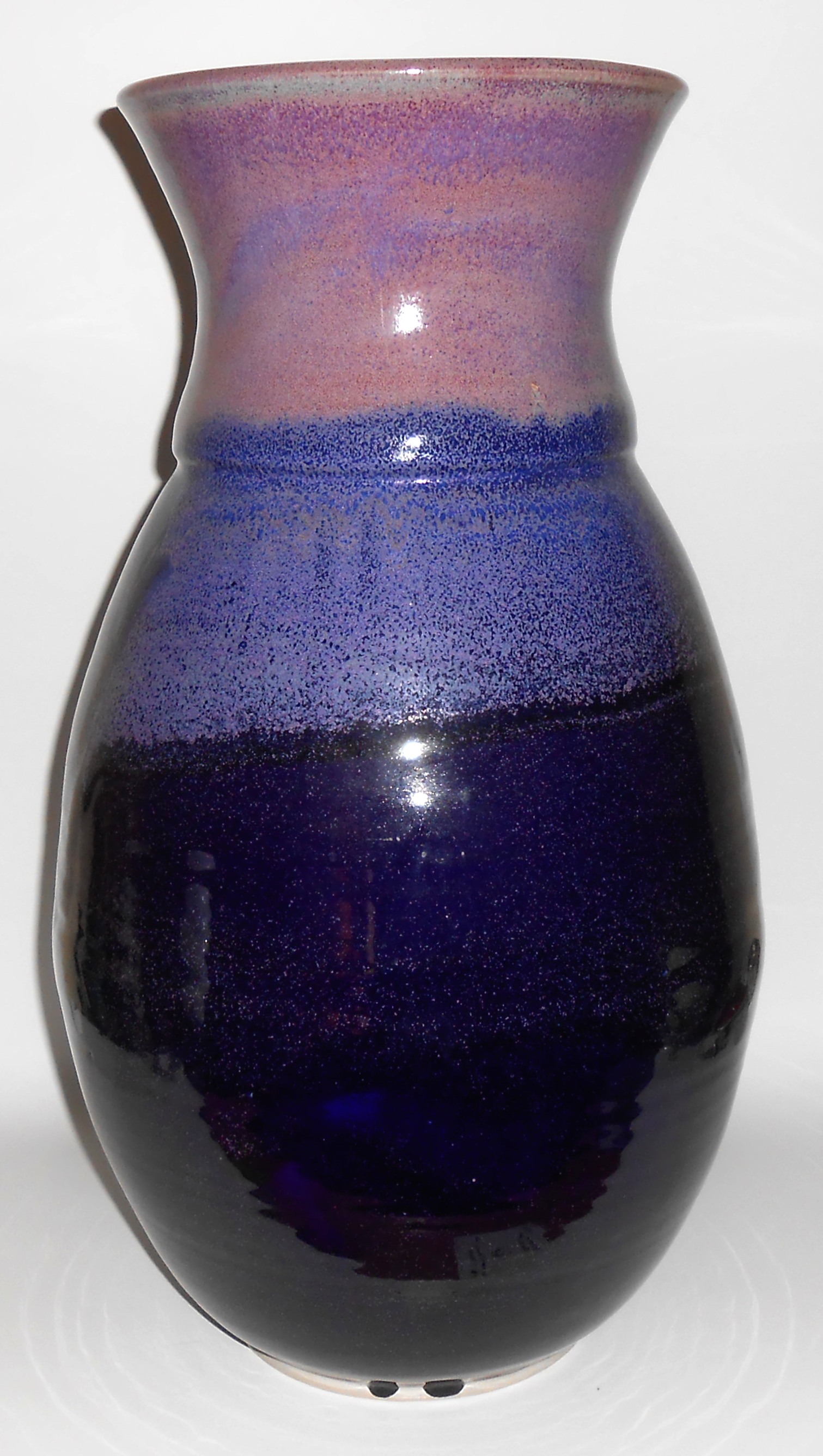 Orcas Island Studio Pottery Wheel Thrown Massive Vase!