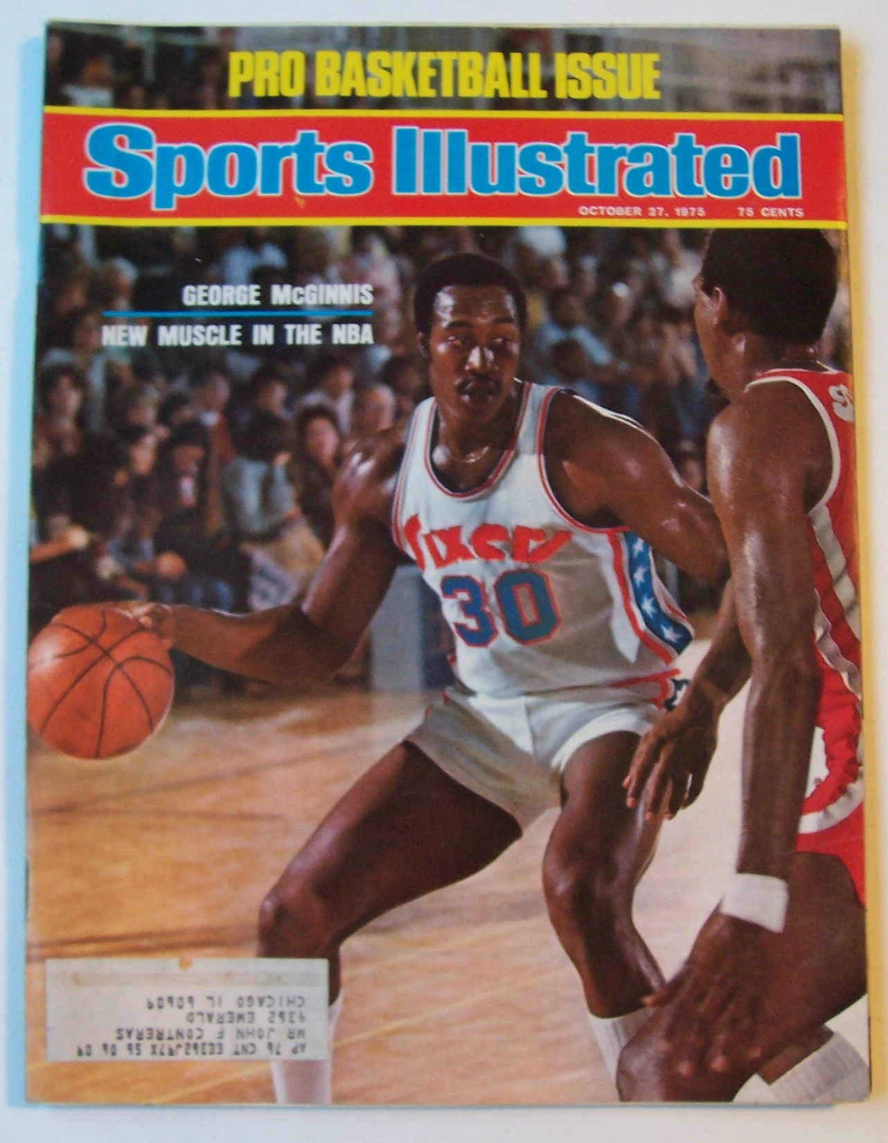 Sports Illustrated Magazine-Oct 27, 1975-G. McGinnis