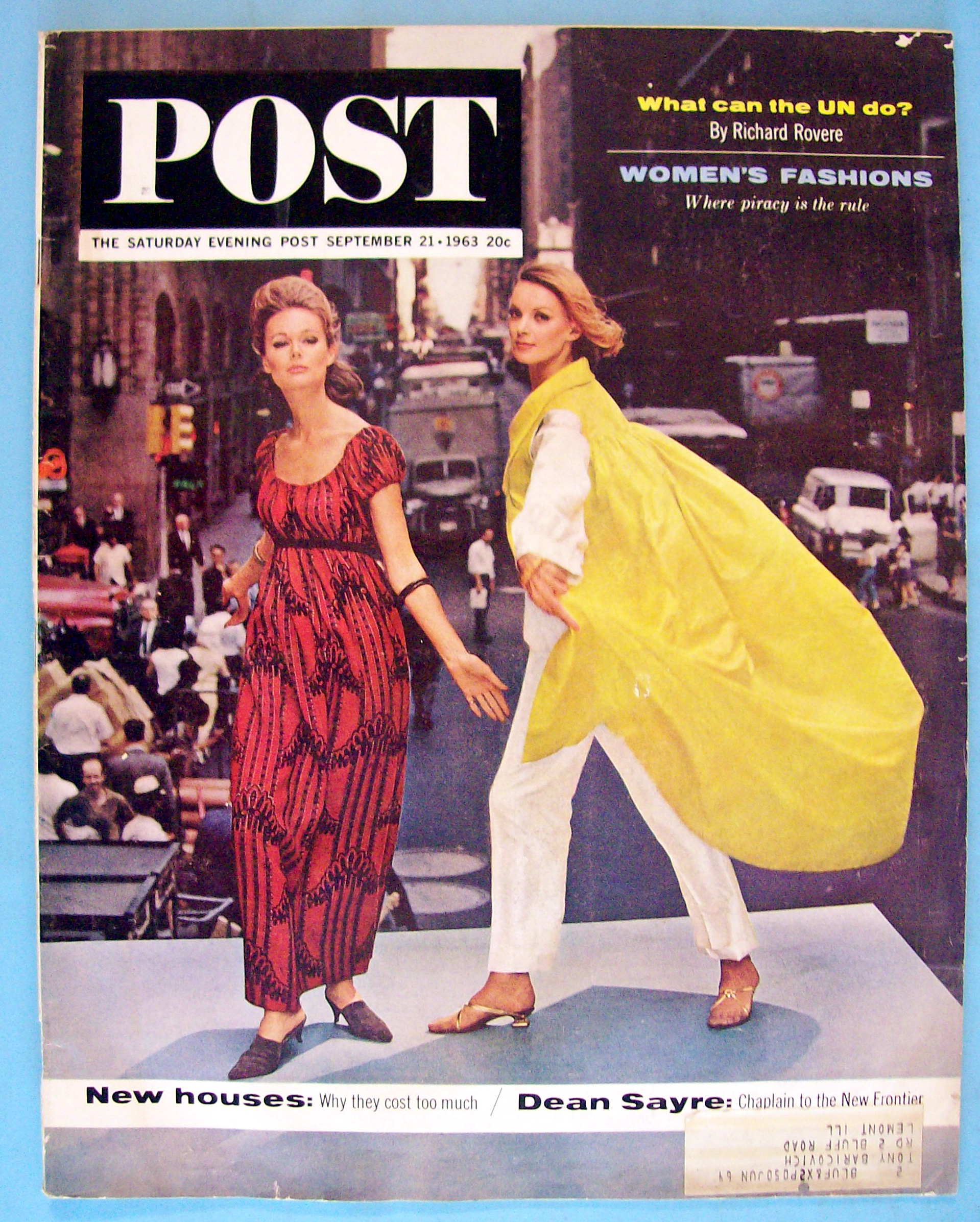 Saturday Evening Post Magazine - September 21, 1963
