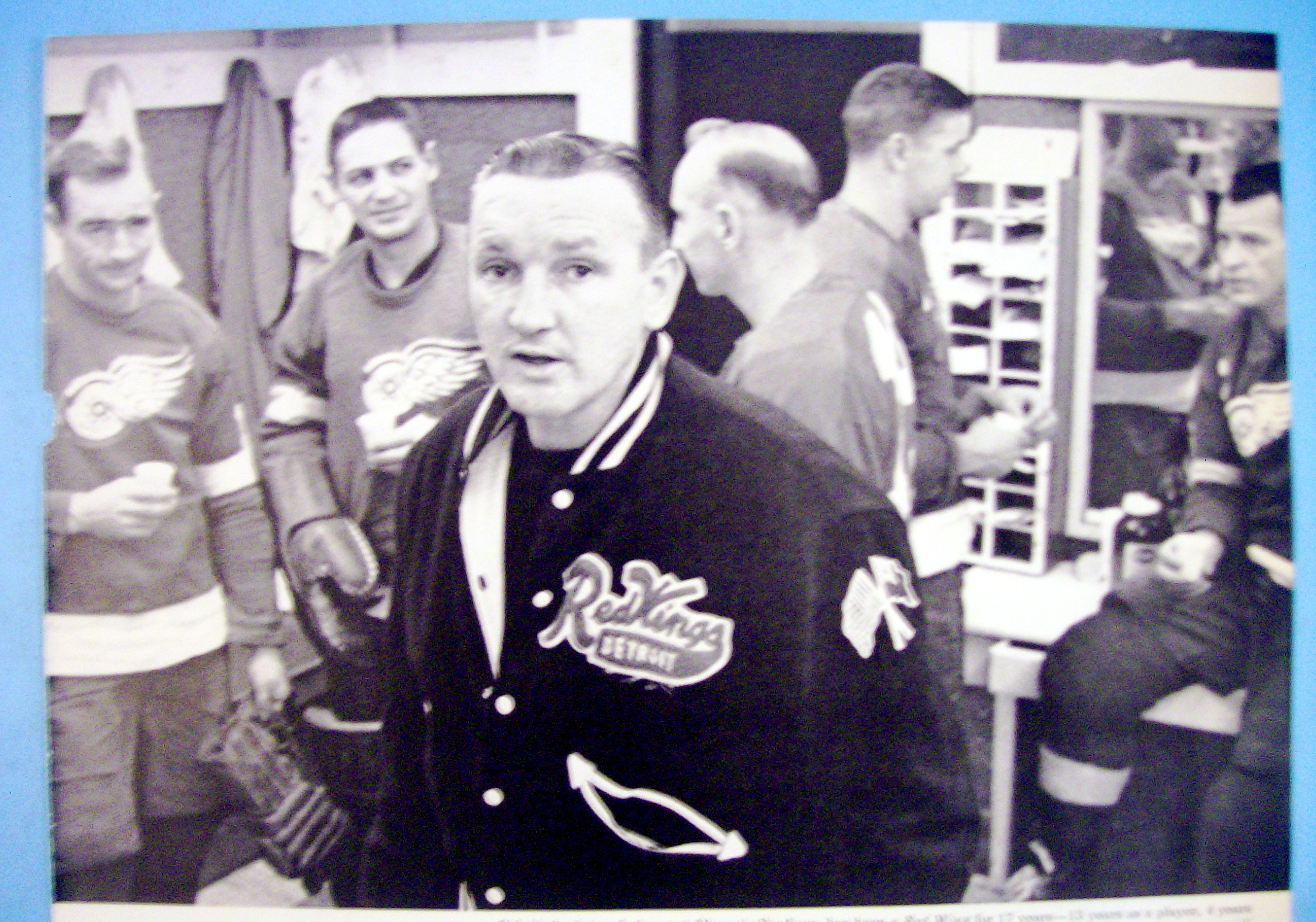 1962 Tea With Player & Coach Sid Abel (Red Wings)