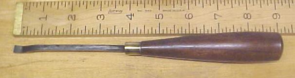 Antique Bent Front Gouge Chisel 5/16 inch