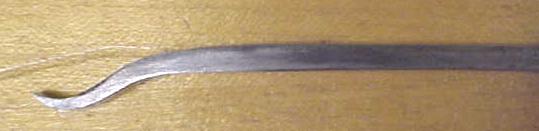 Antique Bent Front Gouge Chisel 5/16 inch