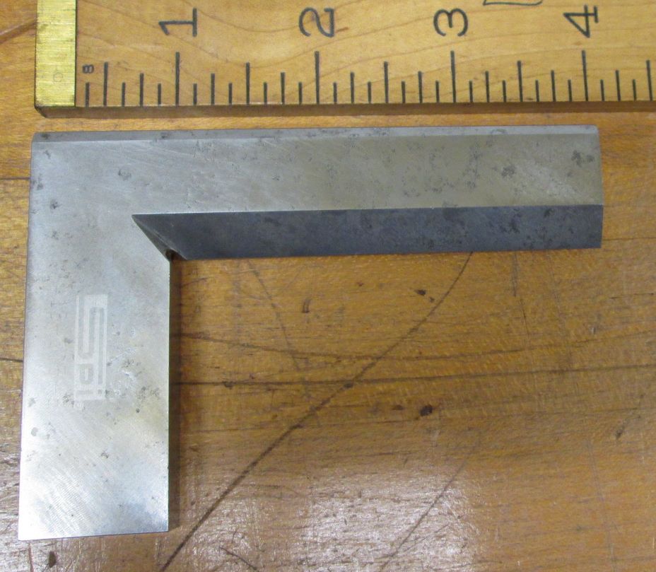 SPI Solid Square Beveled Edge 4 inch Blade