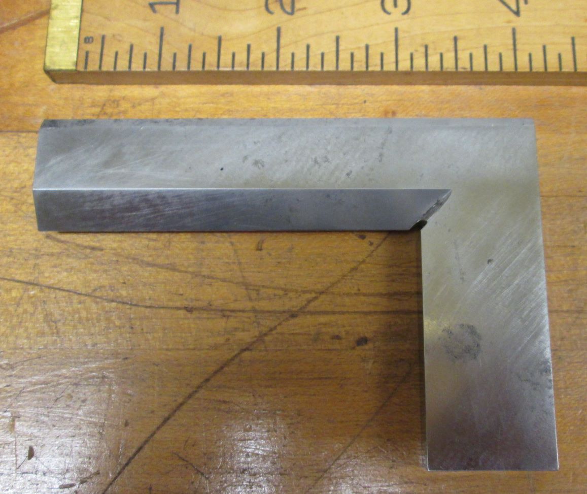 SPI Solid Square Beveled Edge 4 inch Blade