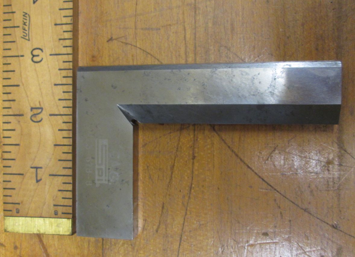 SPI Solid Square Beveled Edge 4 inch Blade