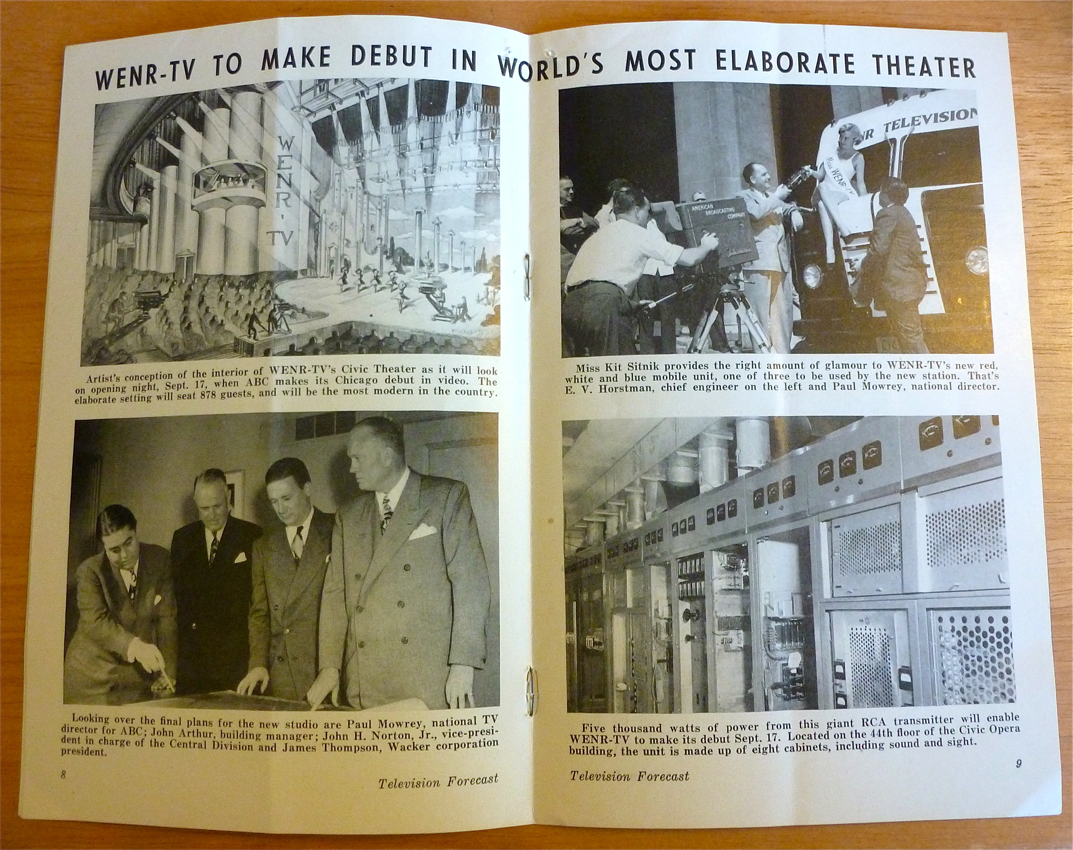 1948 Chicago Television Forecast Vol.1-#19 Don McNeill