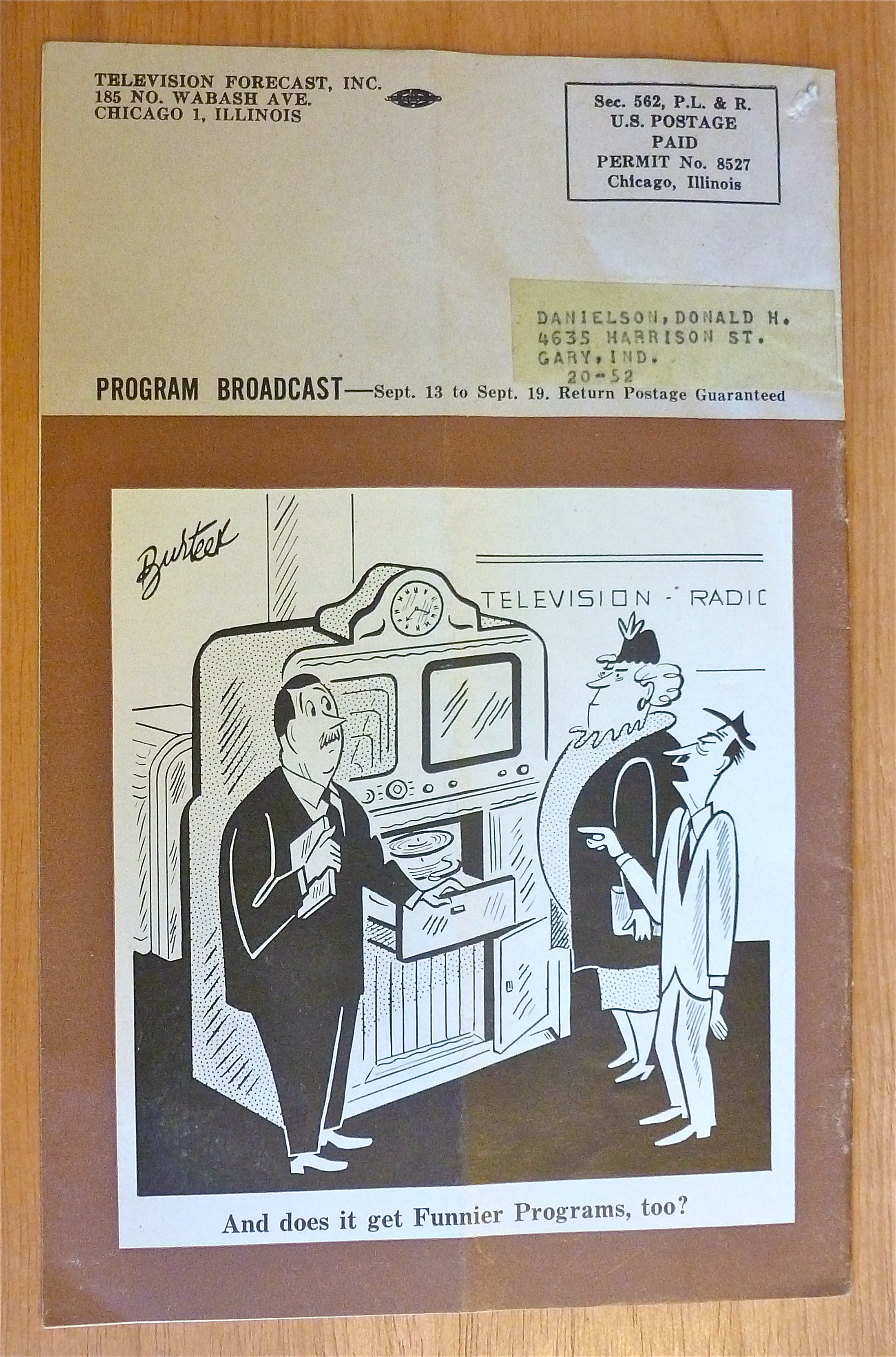 1948 Chicago Television Forecast Vol.1-#19 Don McNeill