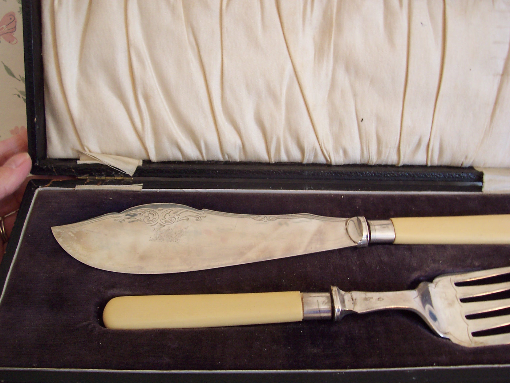 Cutlery Set in Case Knife and Fork