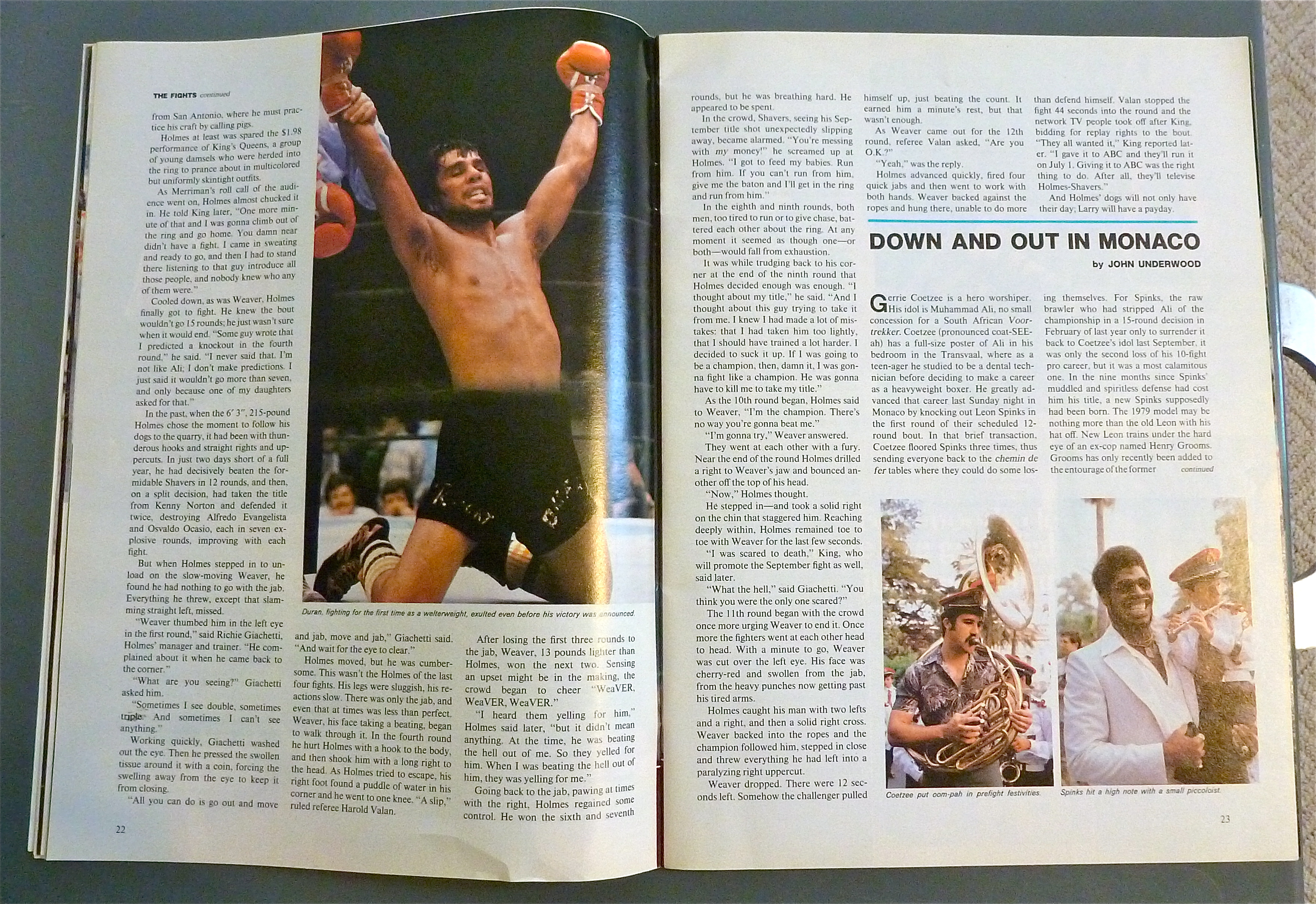 Sport Illustrated July 2, 1979 Duran & Palomino