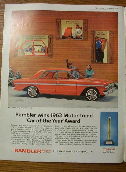 Saturday Evening Post Magazine - February 23, 1963