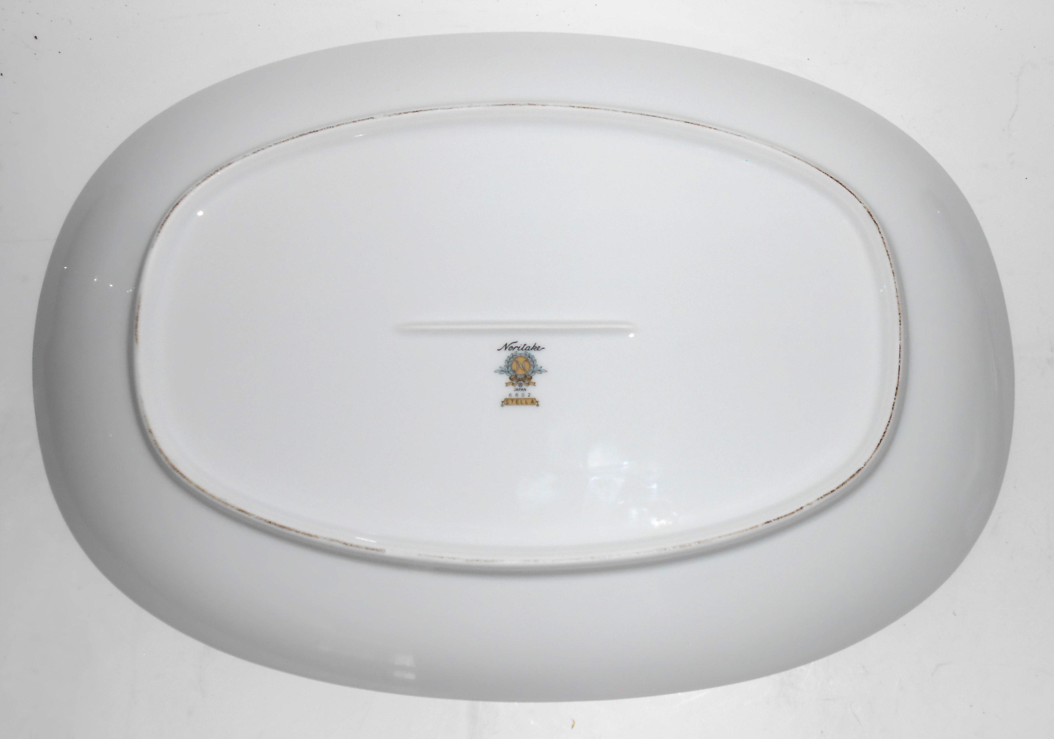 Noritake China Stella w/Platinum 15-3/8'' Platter