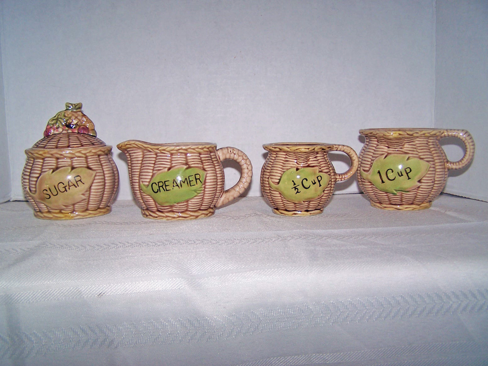4 Pc. Condiment Set, Tilso, Japan