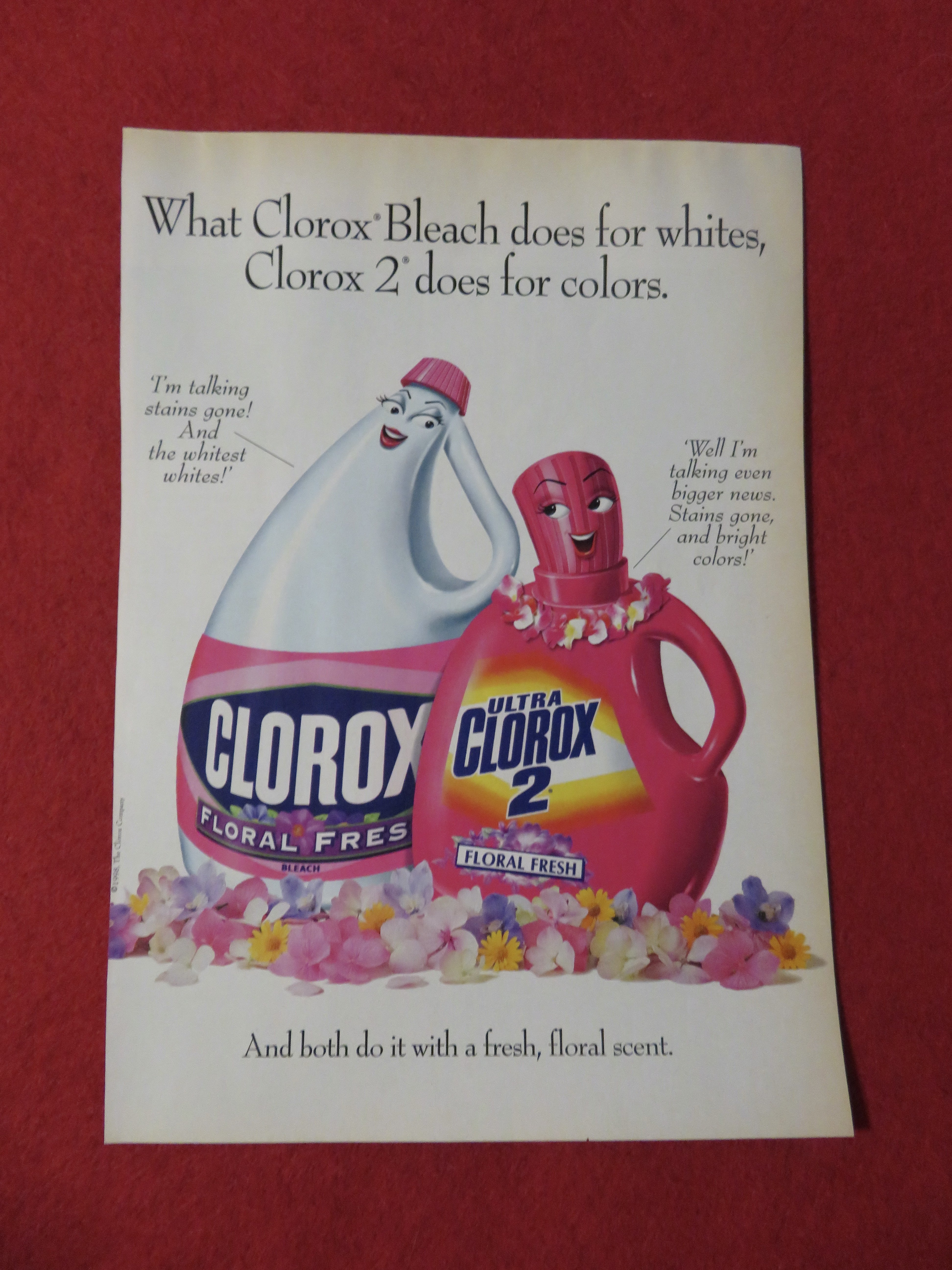 1999 Clorox Bleach with Floral Fresh Scent