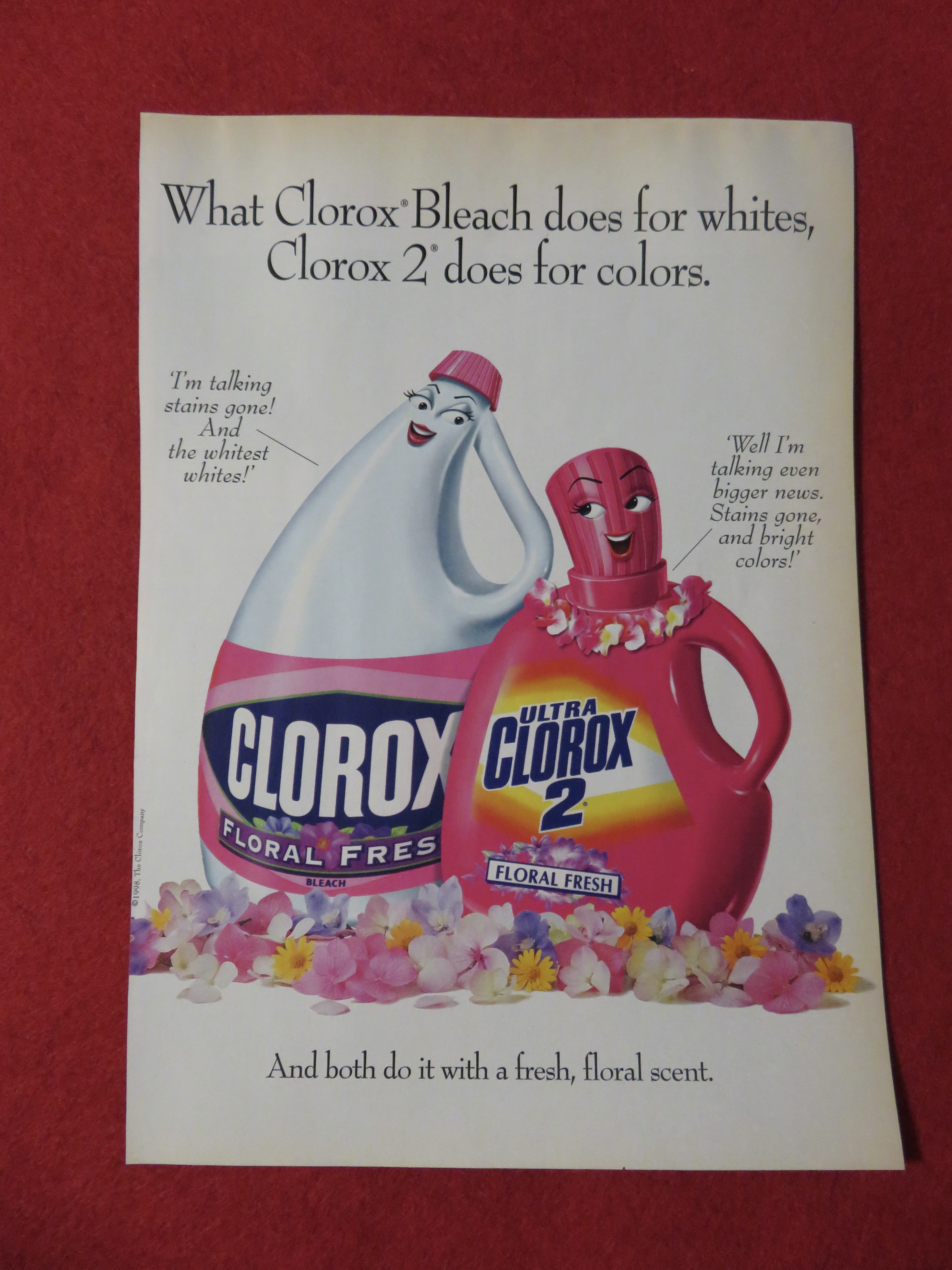 1999 Clorox Bleach with Floral Fresh Scent