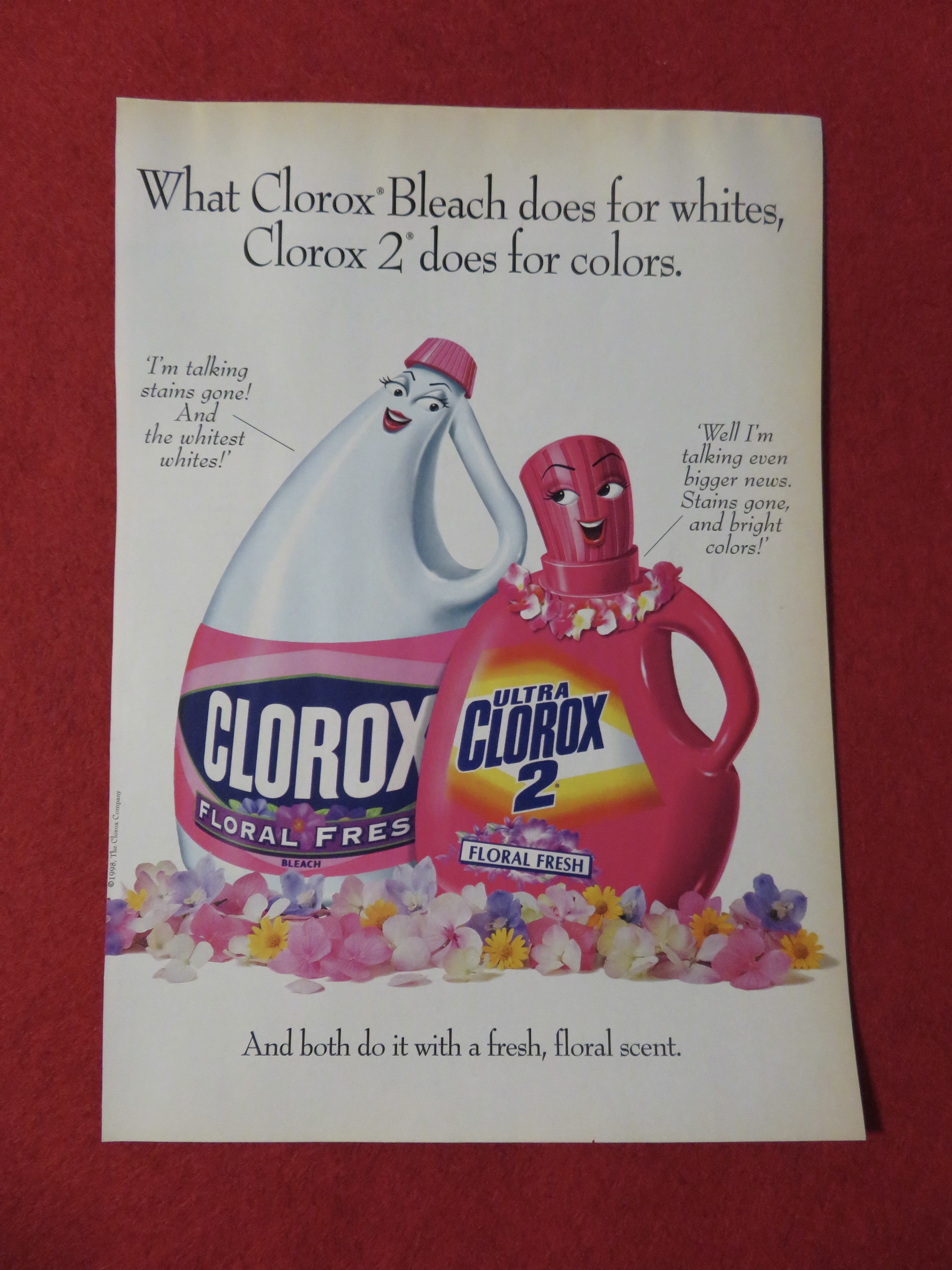 1999 Clorox Bleach with Floral Fresh Scent
