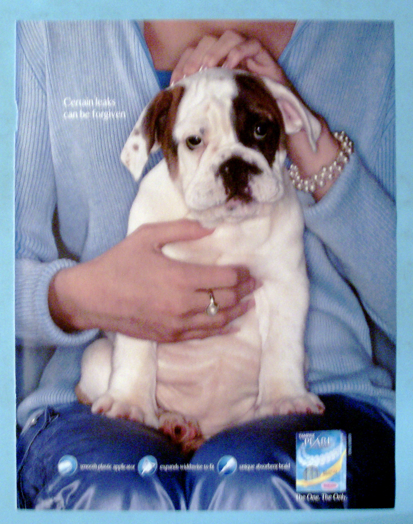 Vintage Ad: 2004 Tampax Pearl Tampons