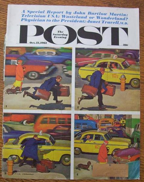 Saturday Evening Post Cover-Oct 21, 1961-Dick Sargent