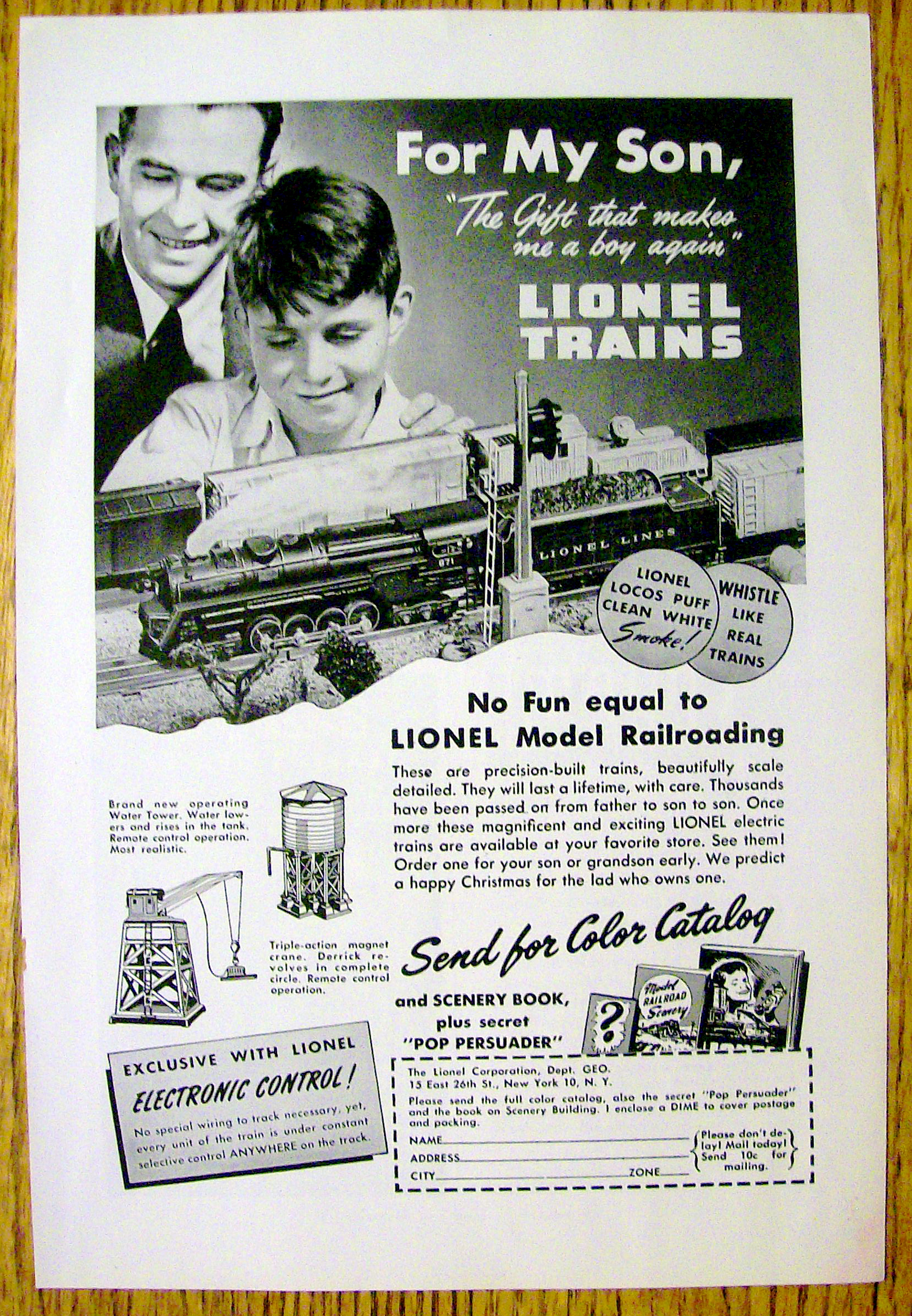 1946 Lionel Trains