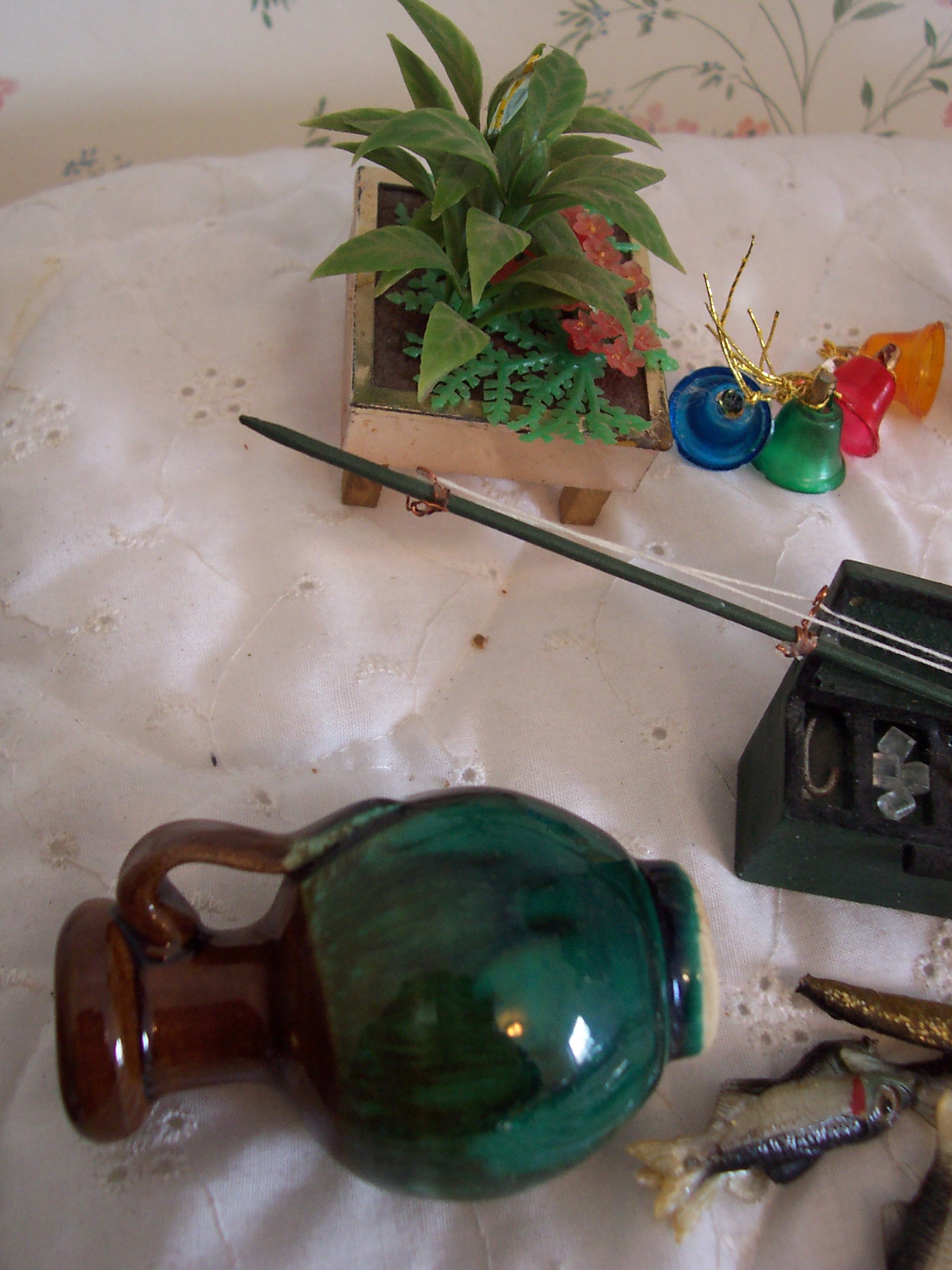 Doll House Accessories Large Lot Miniatures