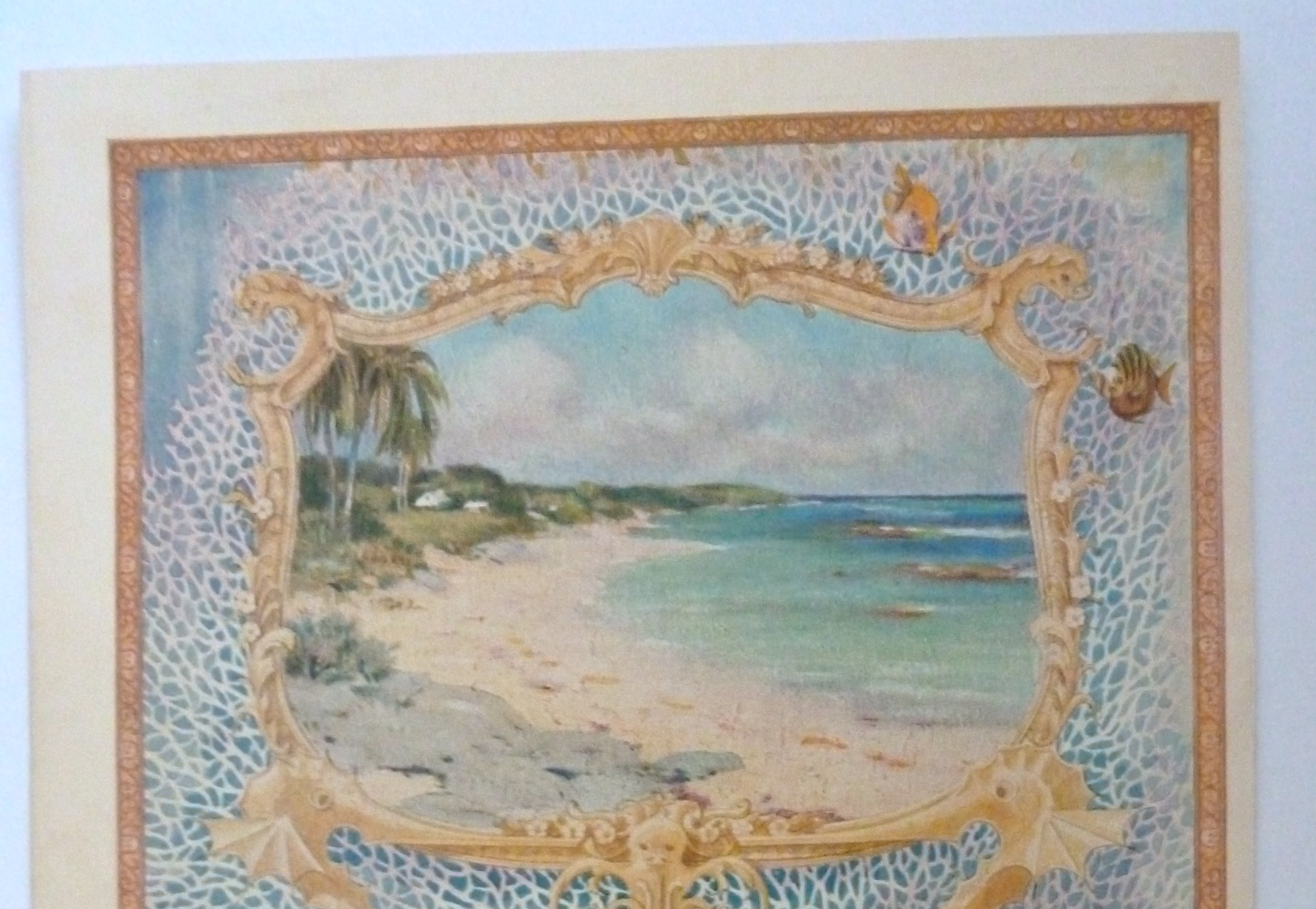 1926 Enchanting Bermuda with A Lovely Seashore