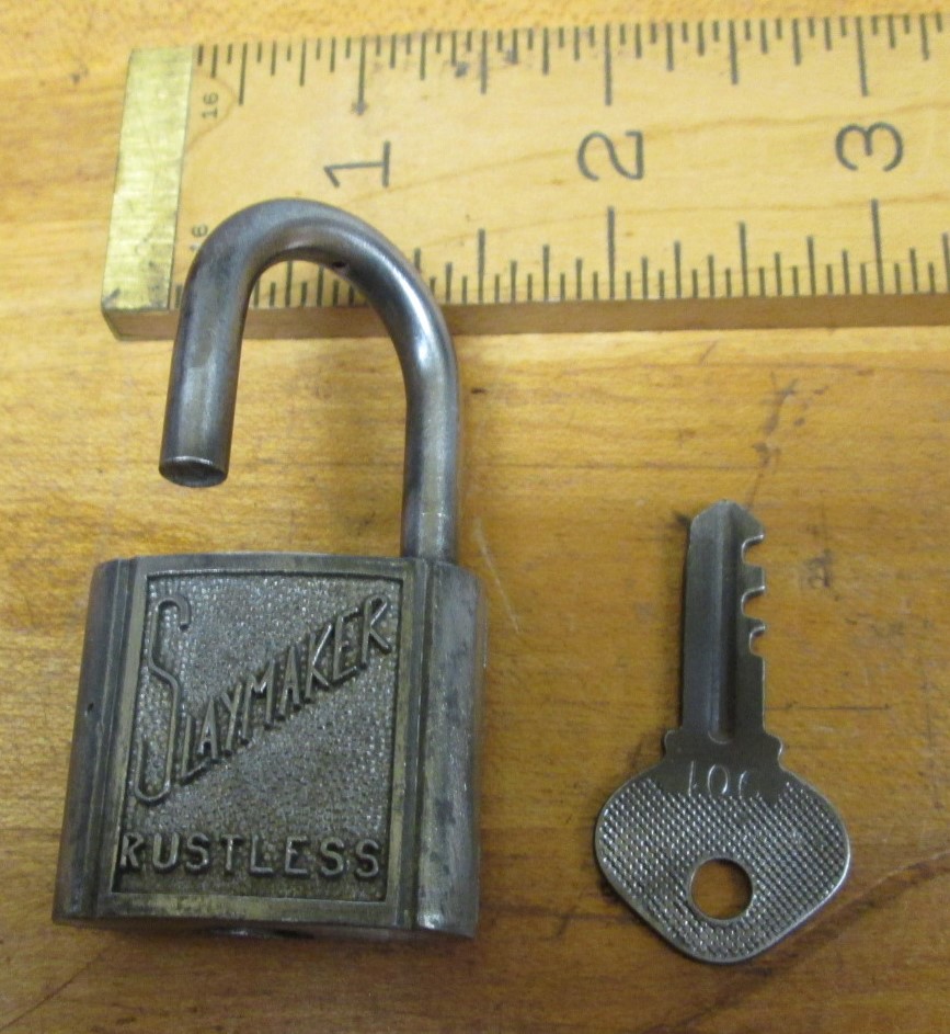 Slaymaker Rustless Padlock w/ Key Small Size