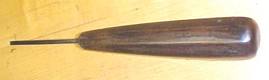 S. J. Addis Bent Front Gouge Carving Chisel 1/8 inch