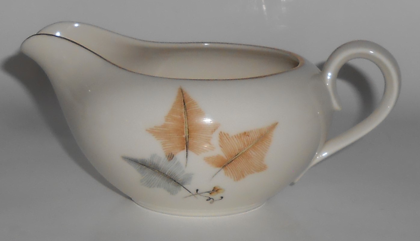 Ohata Japan China Porcelain Topaze Creamer w/Gold