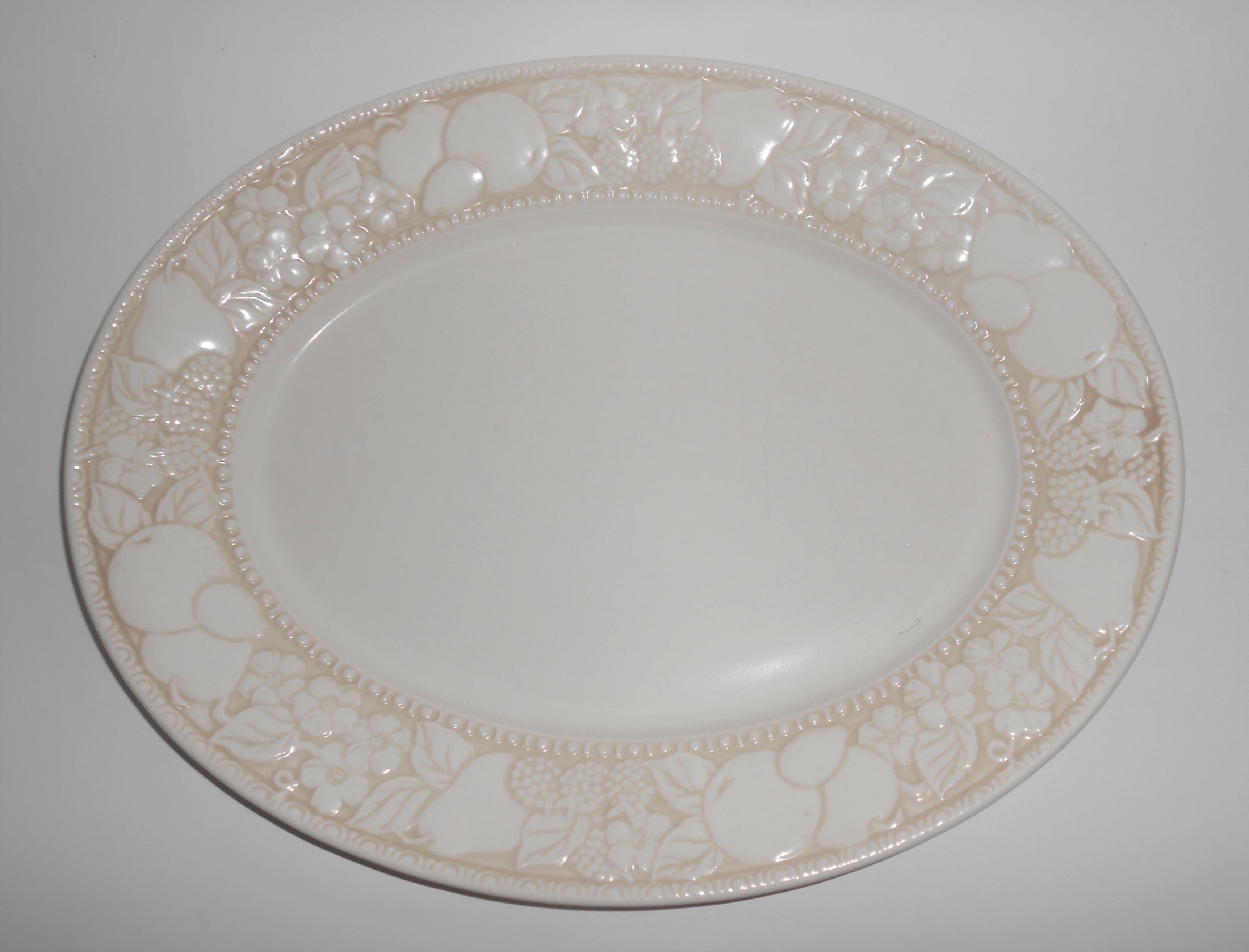 Metlox Pottery Poppy Trail Vernon Antiqua Platter