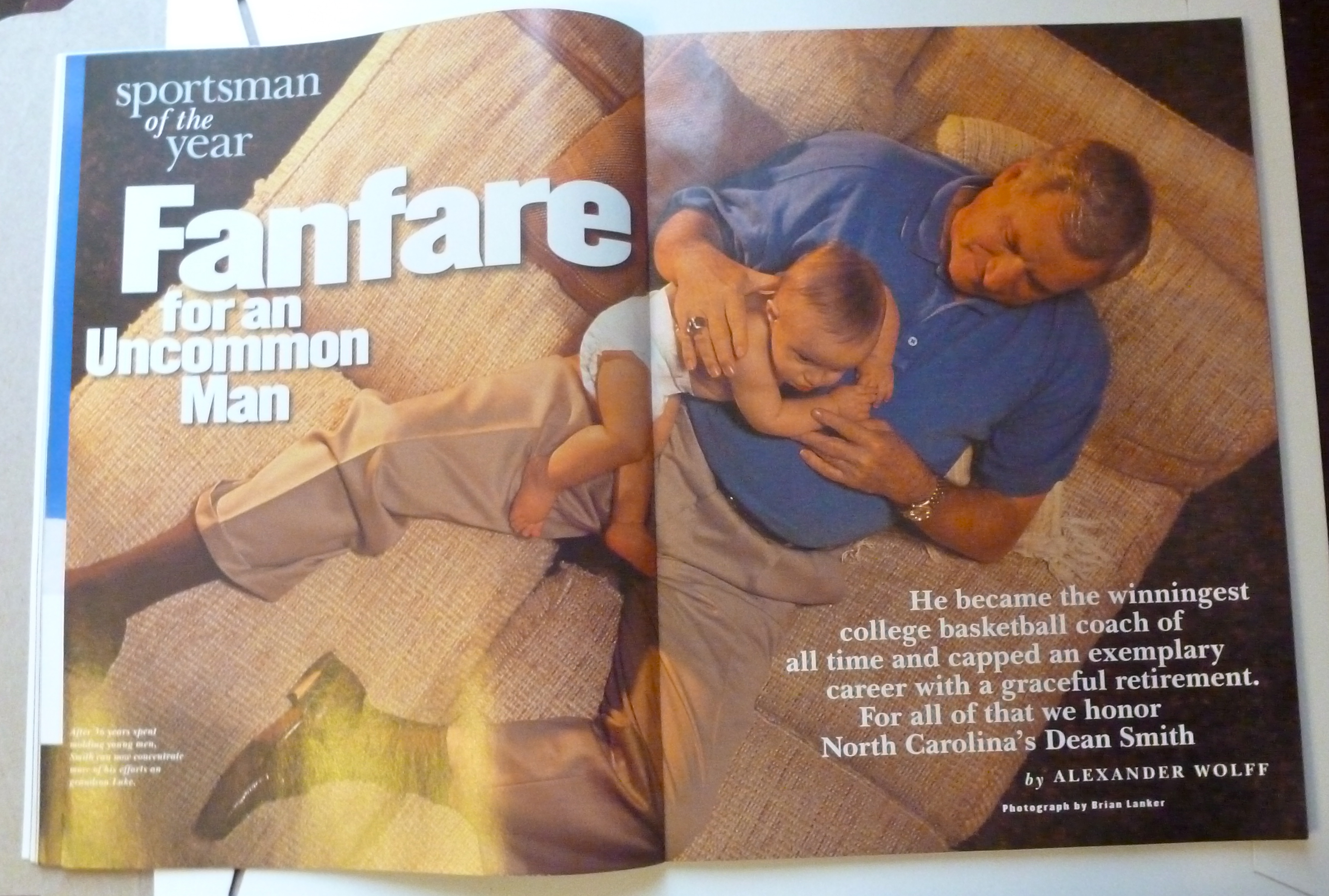 Sports Illustrated Magazine - Dec 22, 1997 - Dean Smith