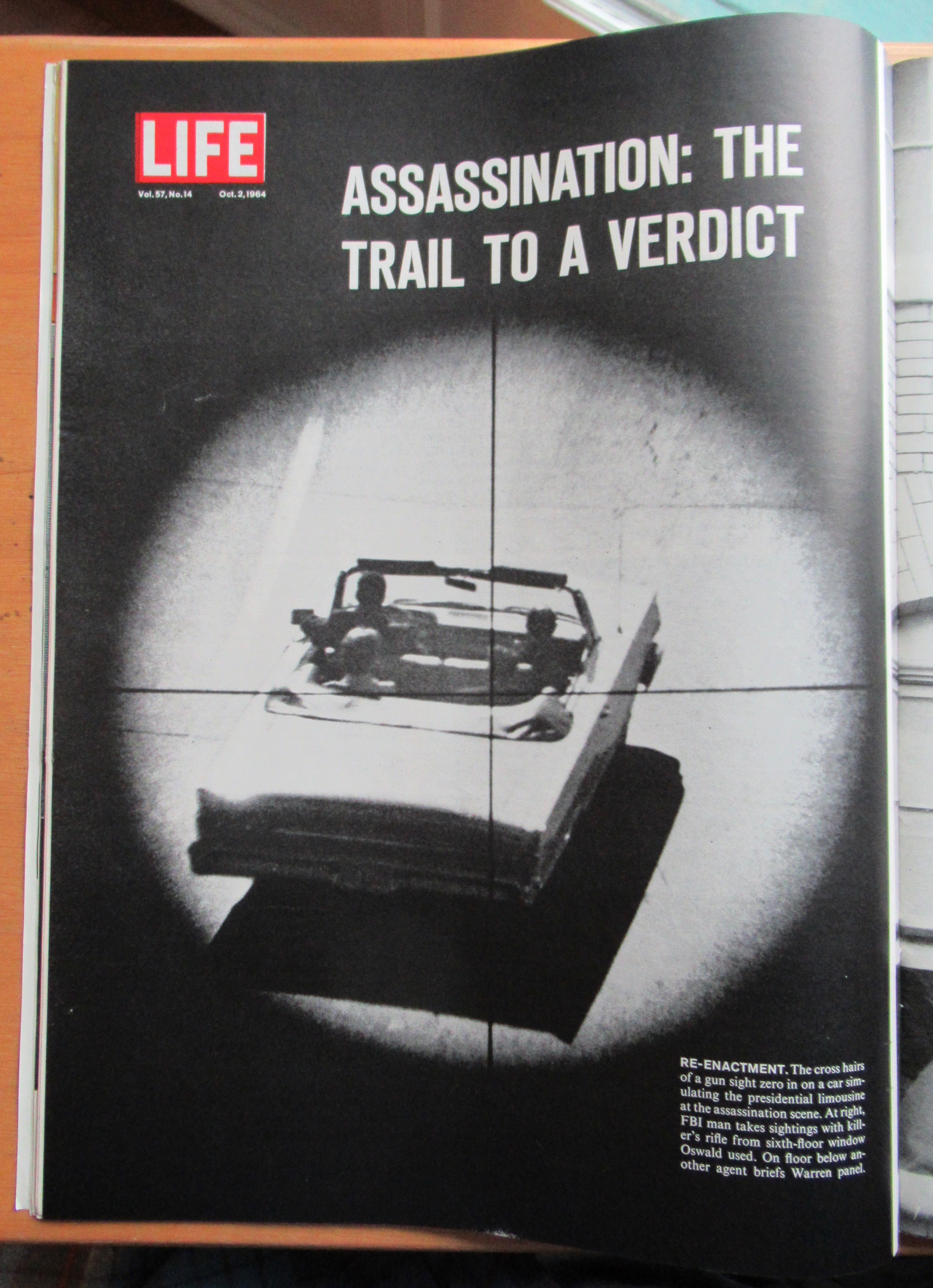 Life Magazine-October 2, 1964-The Warren Report