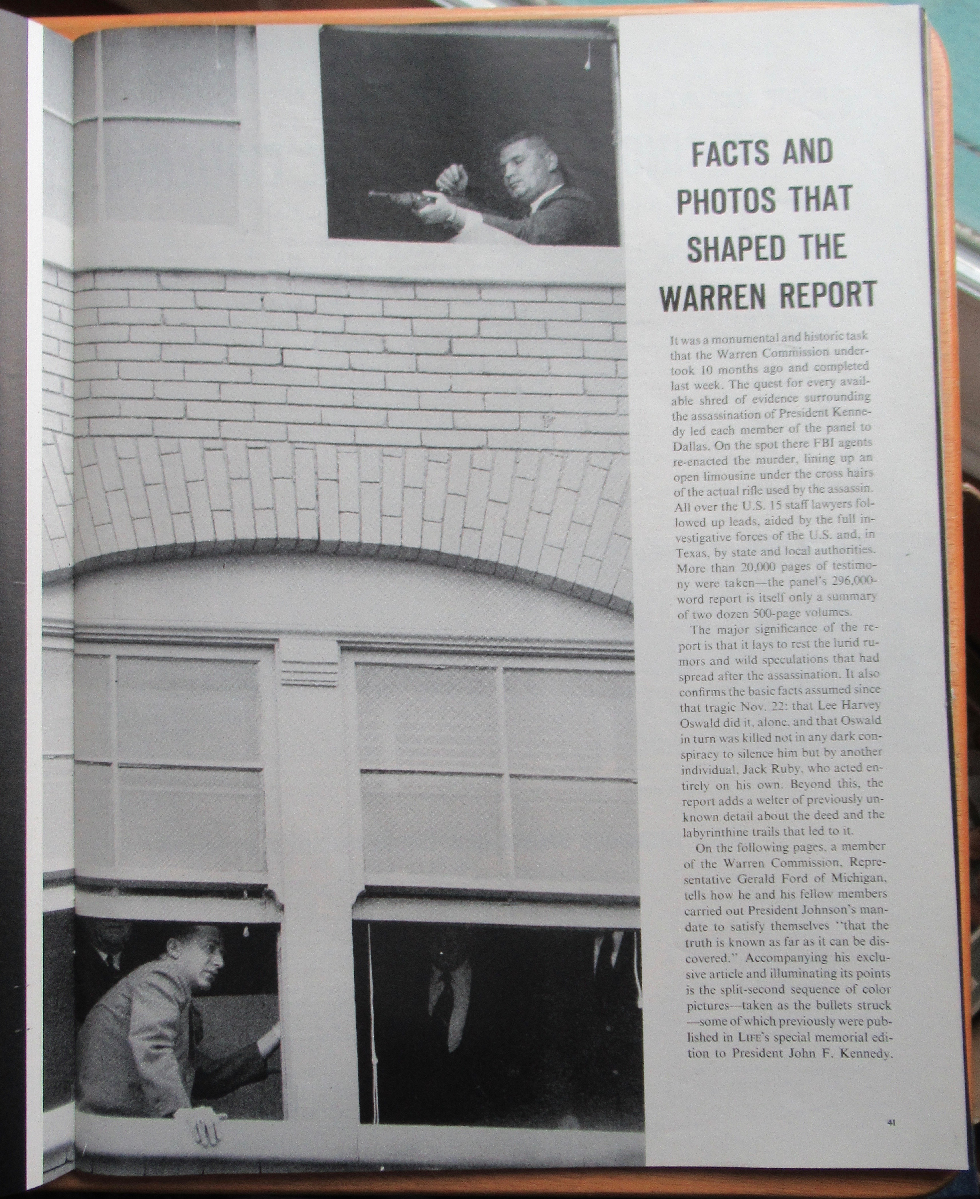 Life Magazine-October 2, 1964-The Warren Report