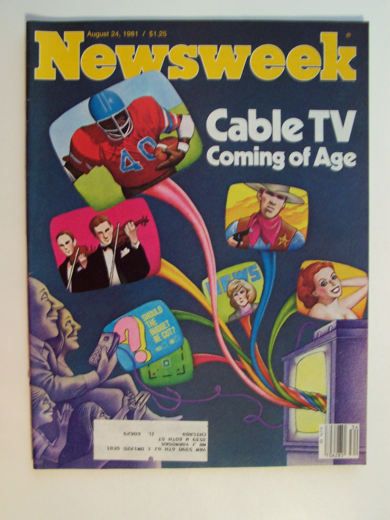 Newsweek Magazine - August  24,  1981